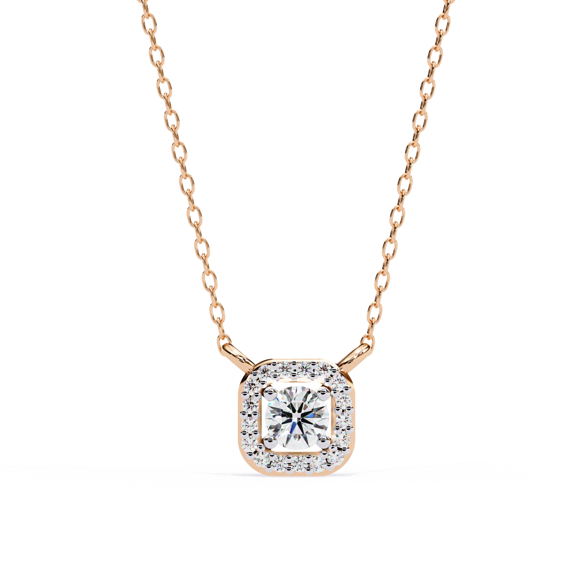 Modern Halo Pendant