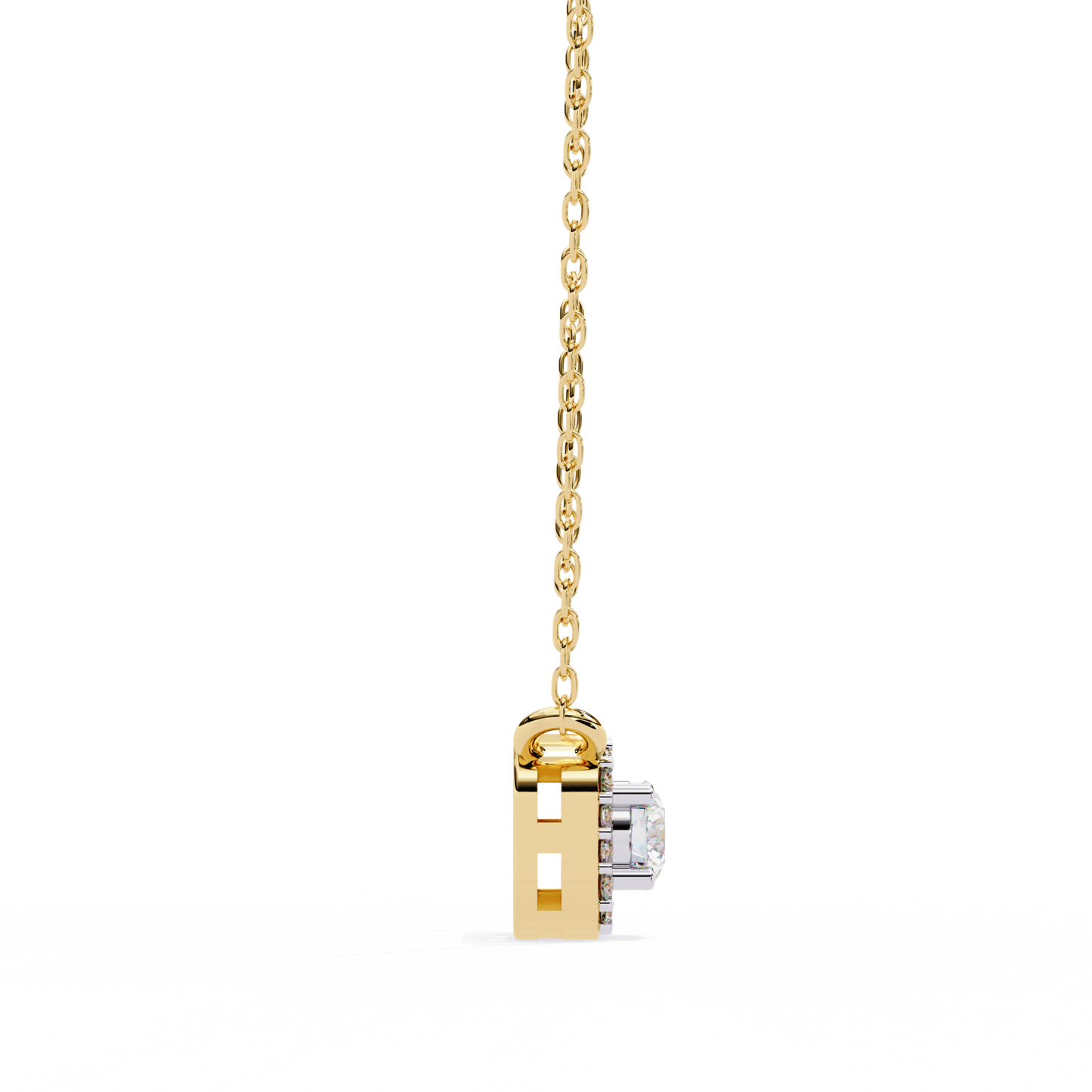 Modern Halo Pendant