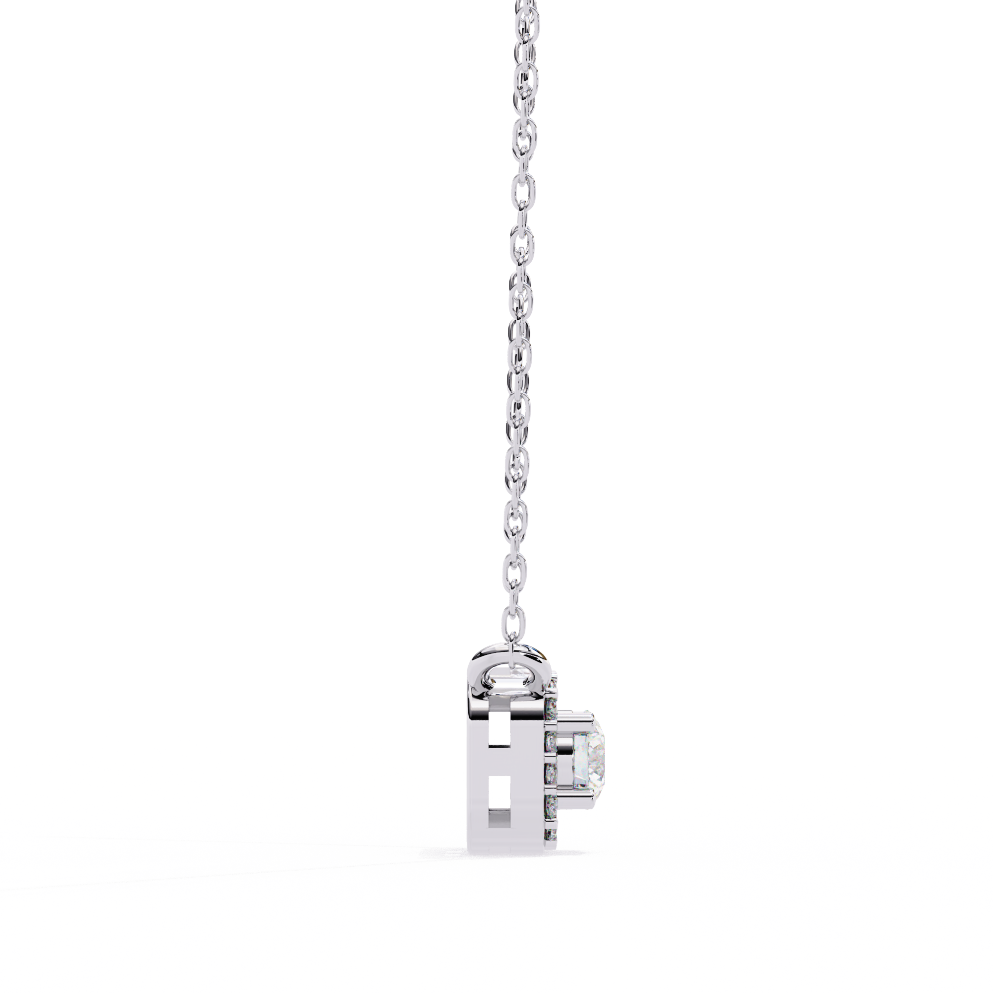 Modern Halo Pendant