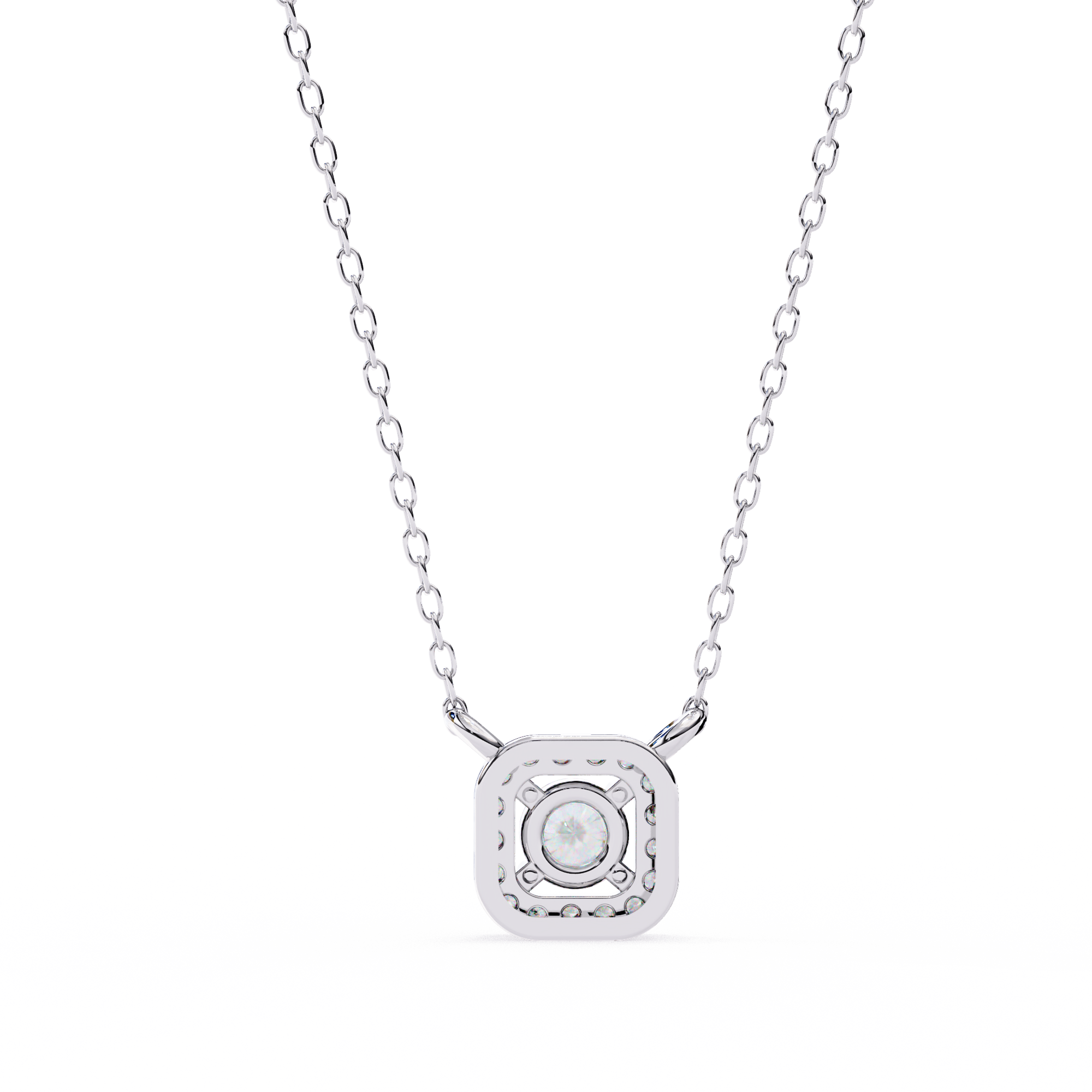 Modern Halo Pendant