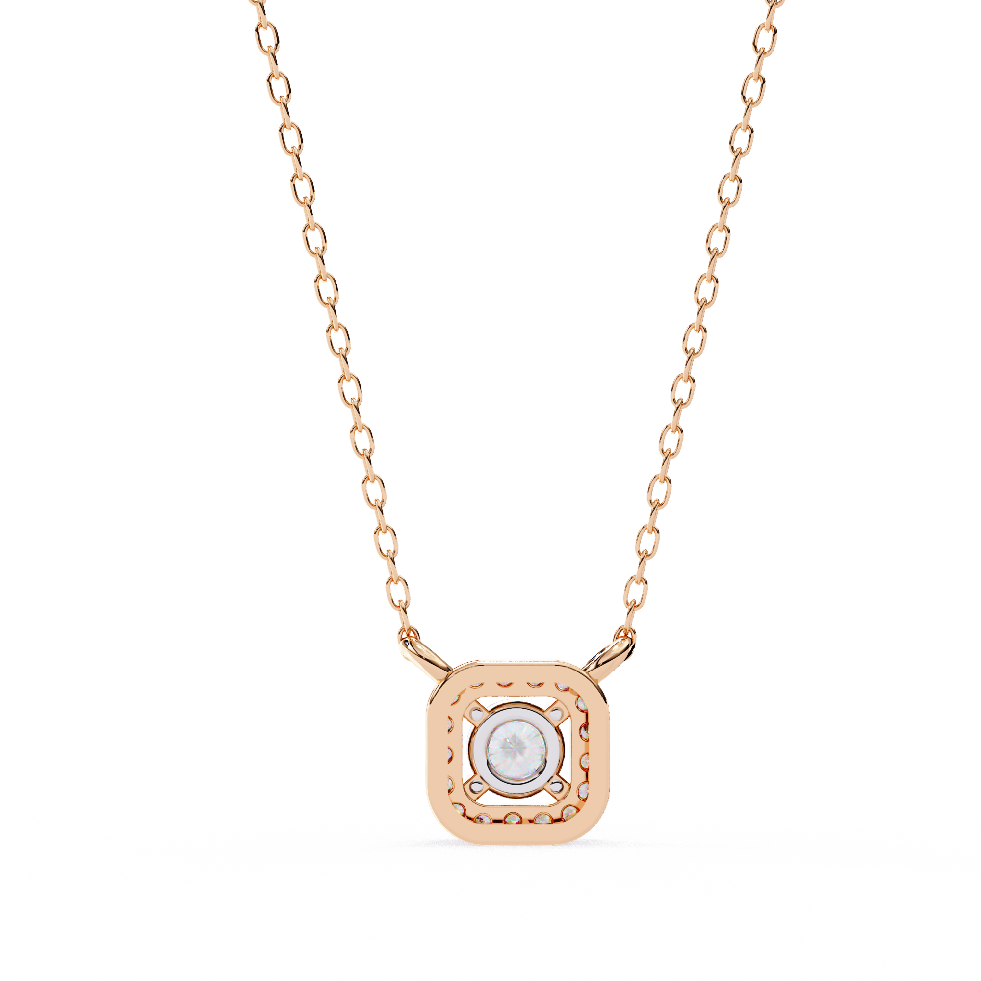 Modern Halo Pendant