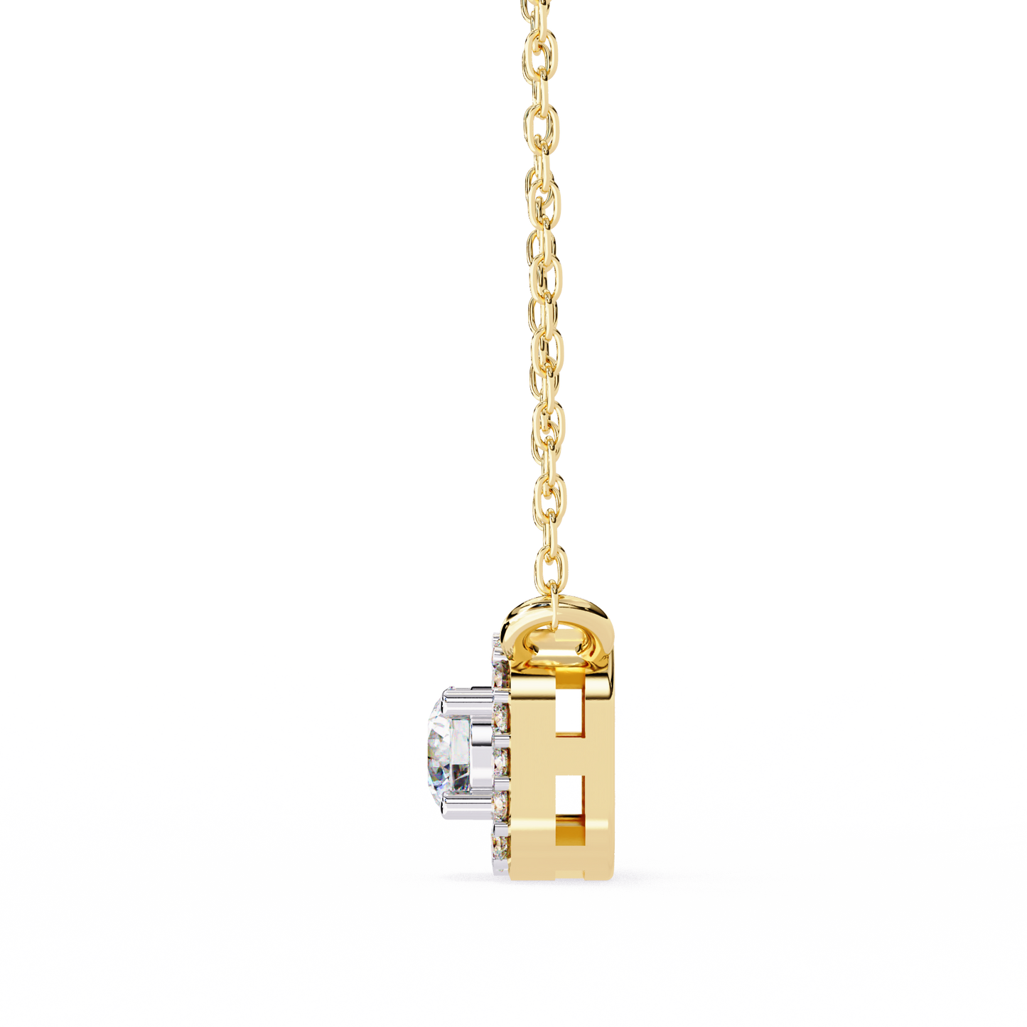 Modern Halo Pendant