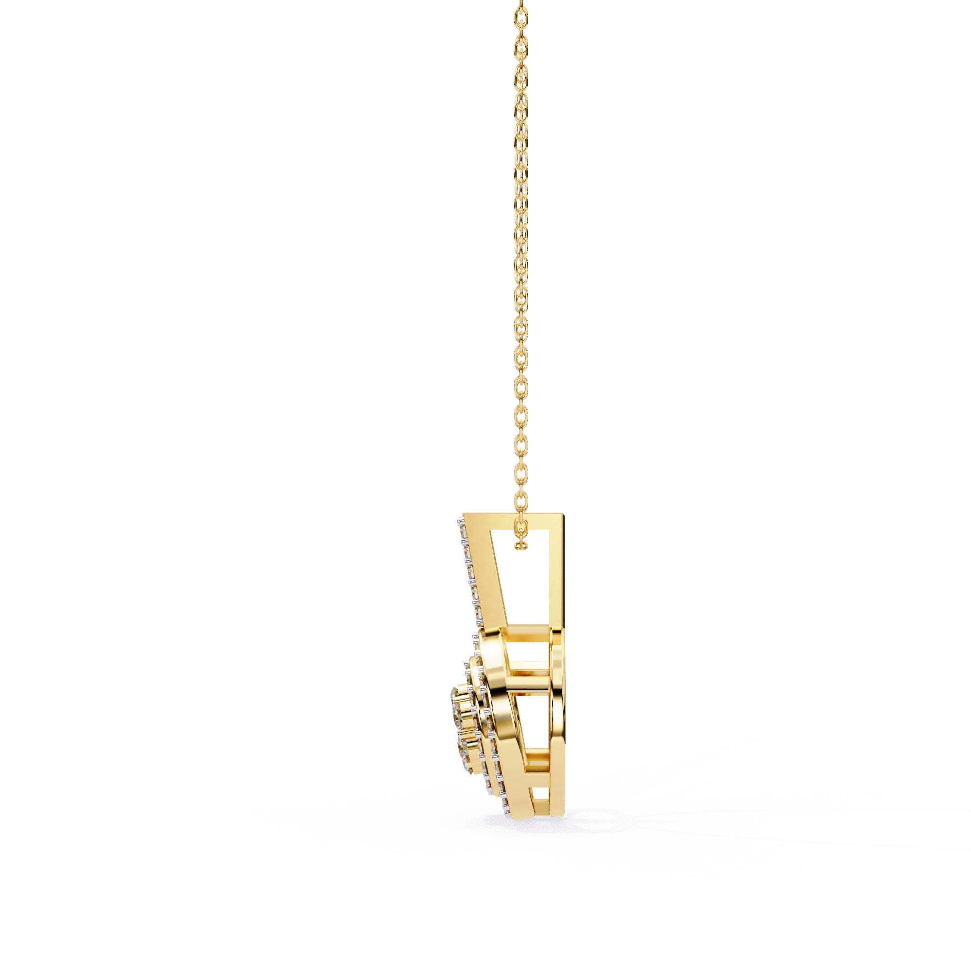 Artistic Cluster Pendant