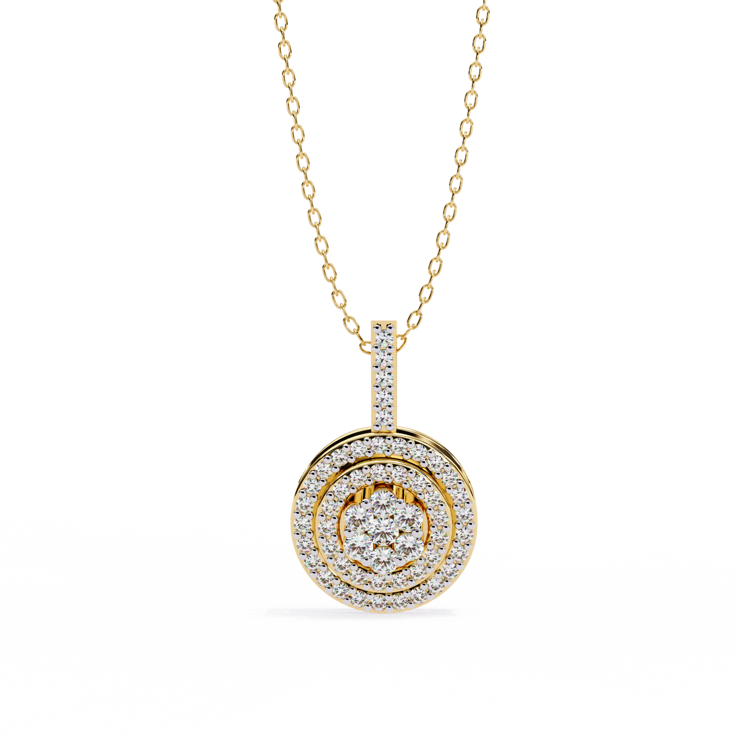 Artistic Cluster Pendant