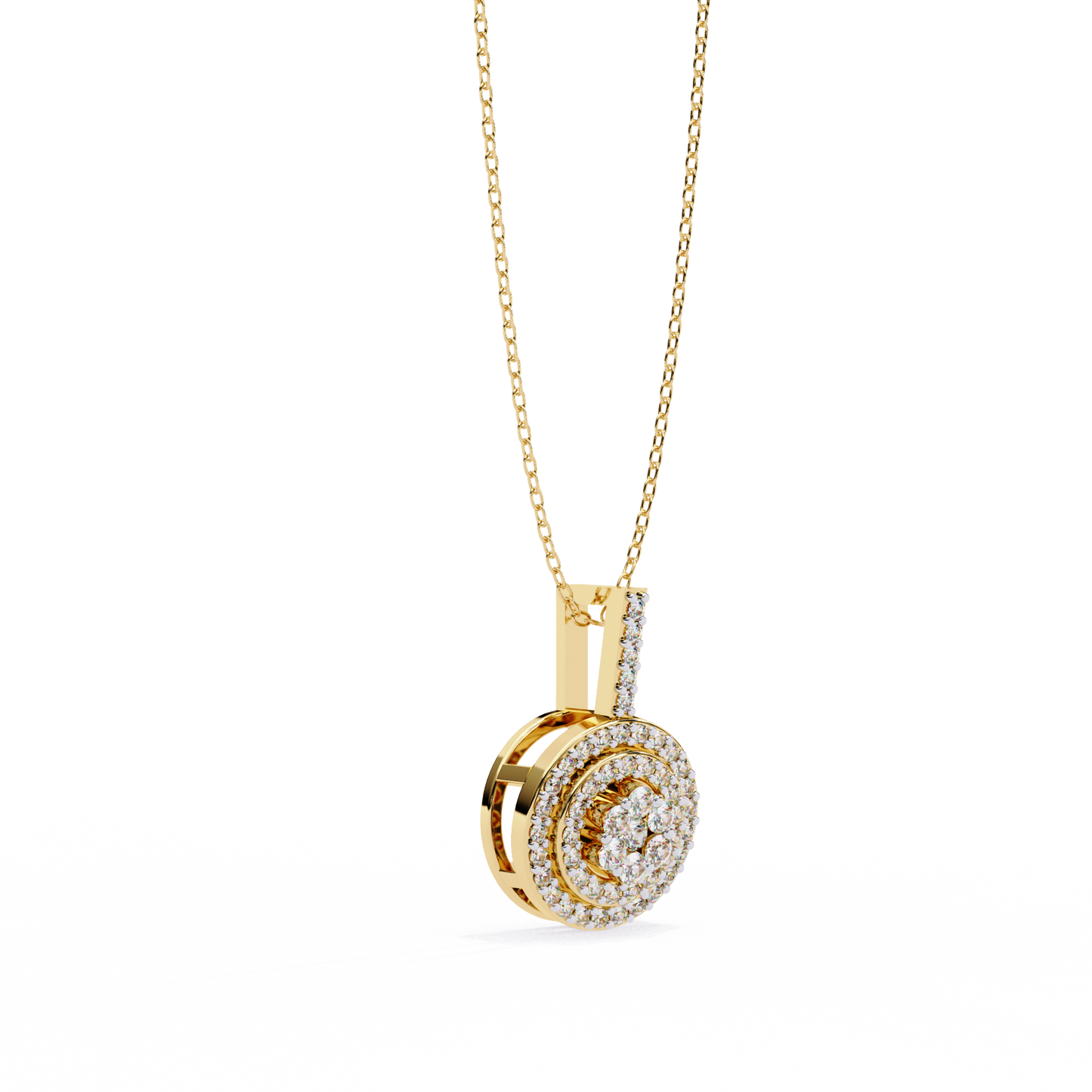 Artistic Cluster Pendant