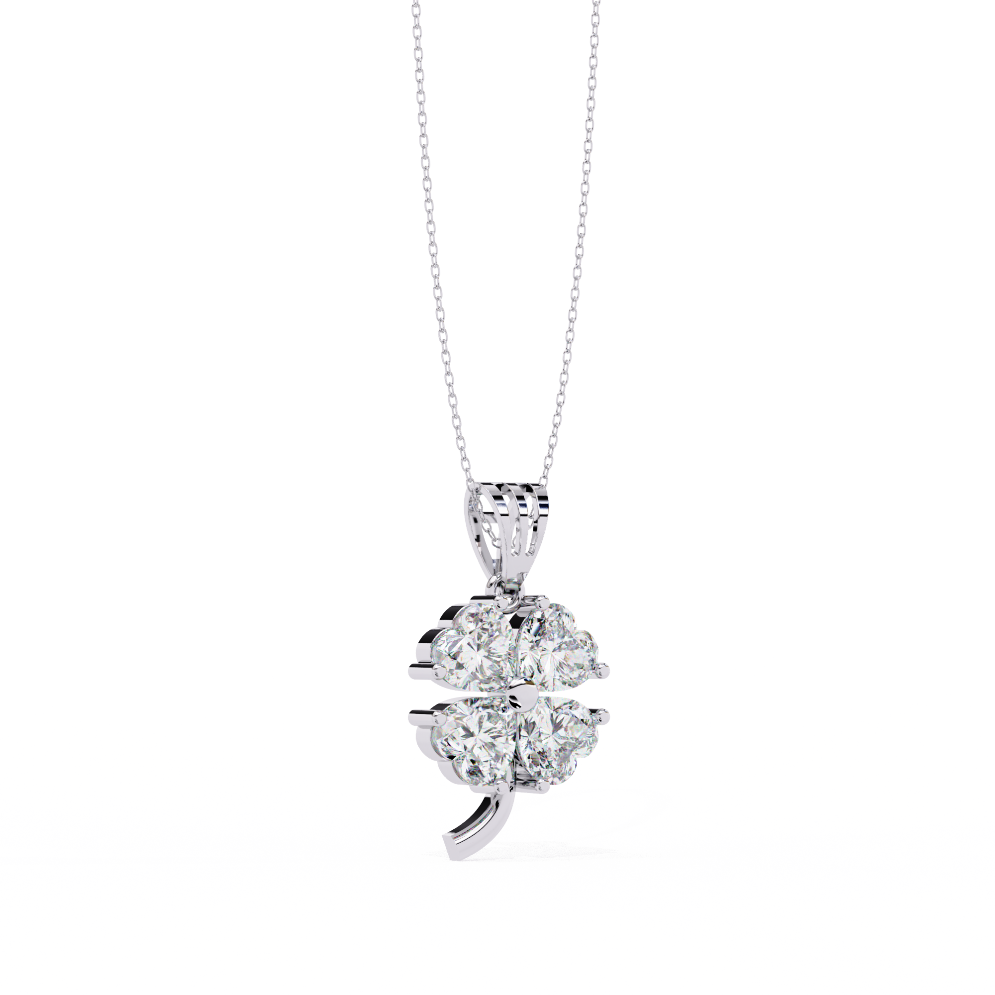 Heart Cluster Pendant