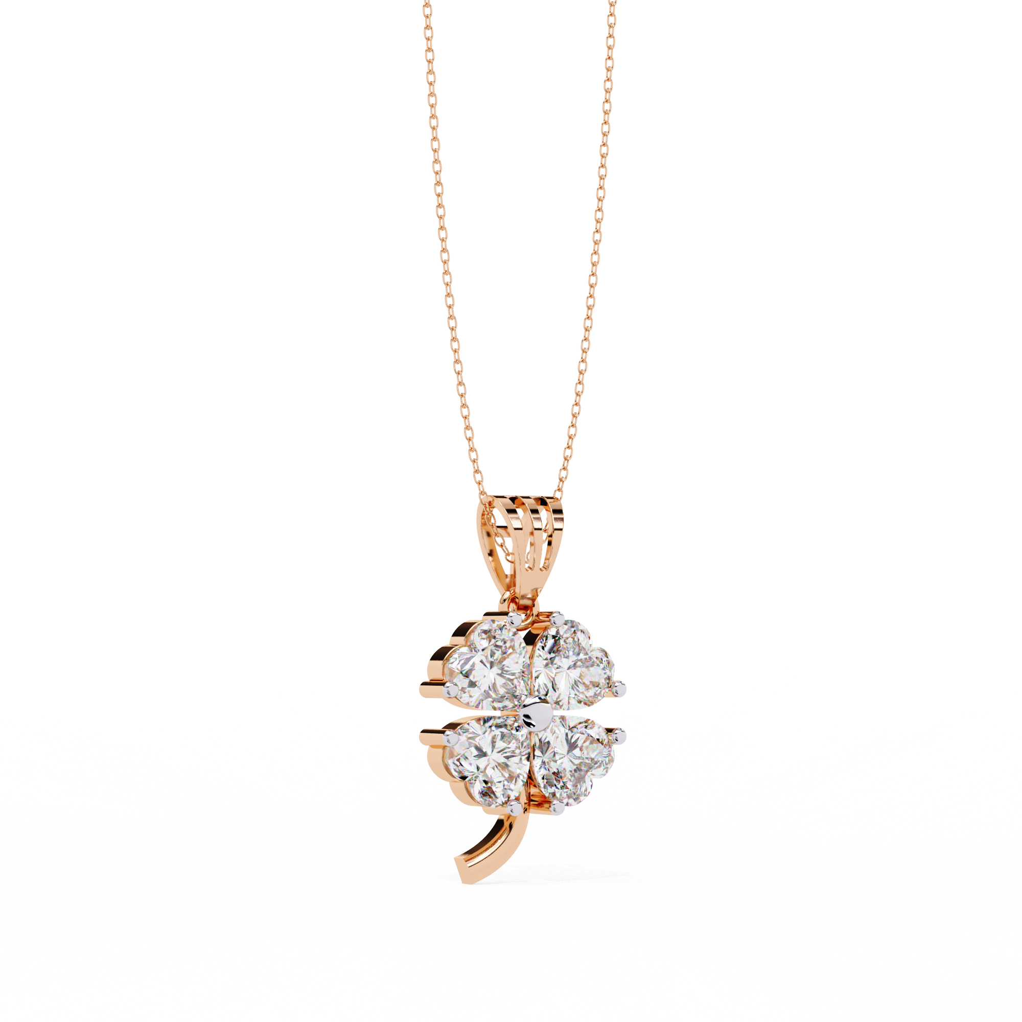 Heart Cluster Pendant
