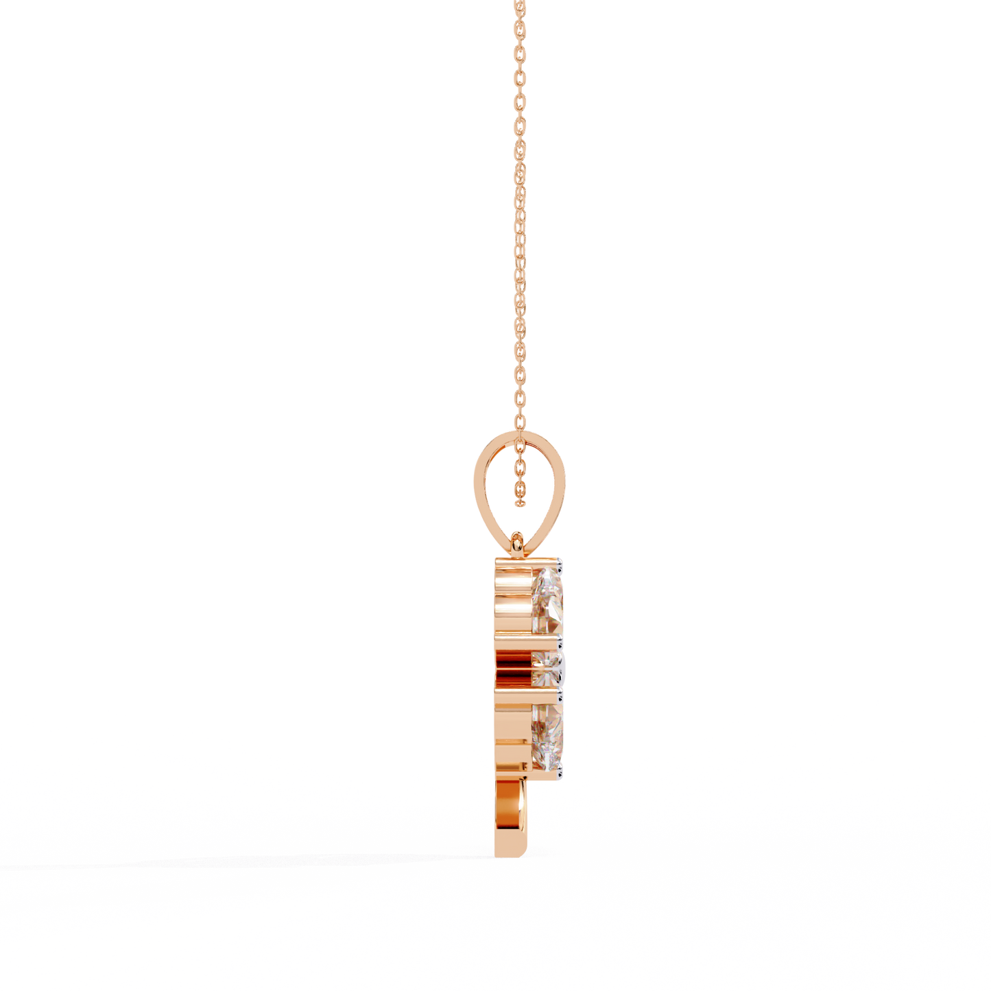 Heart Cluster Pendant