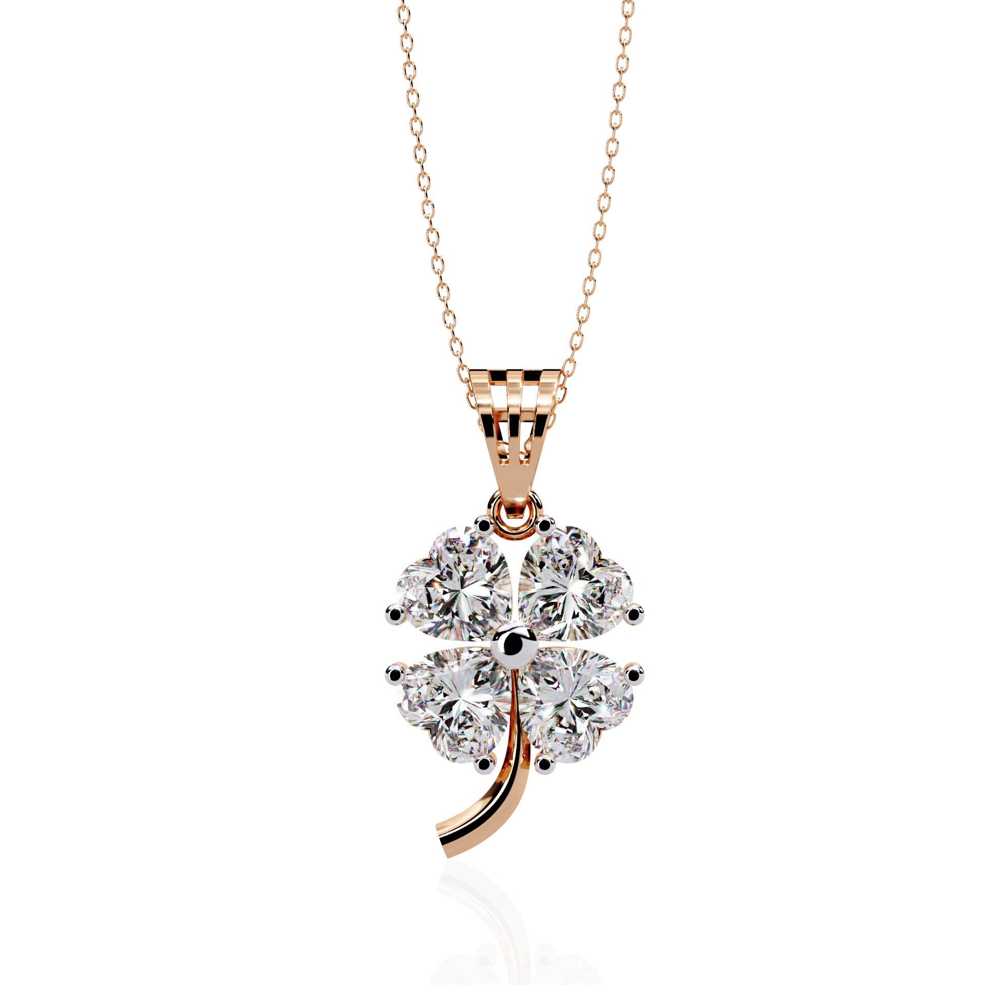 Heart Cluster Pendant