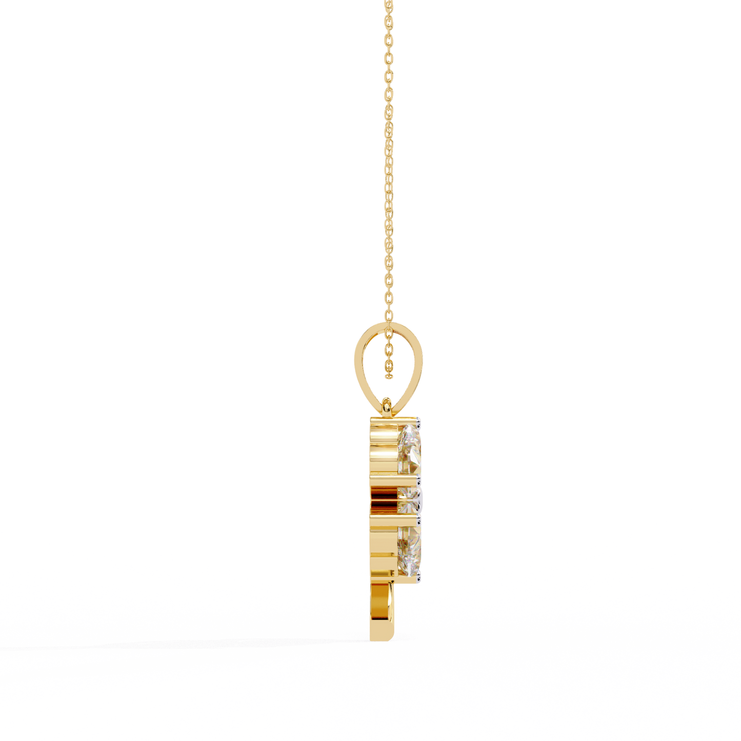 Heart Cluster Pendant