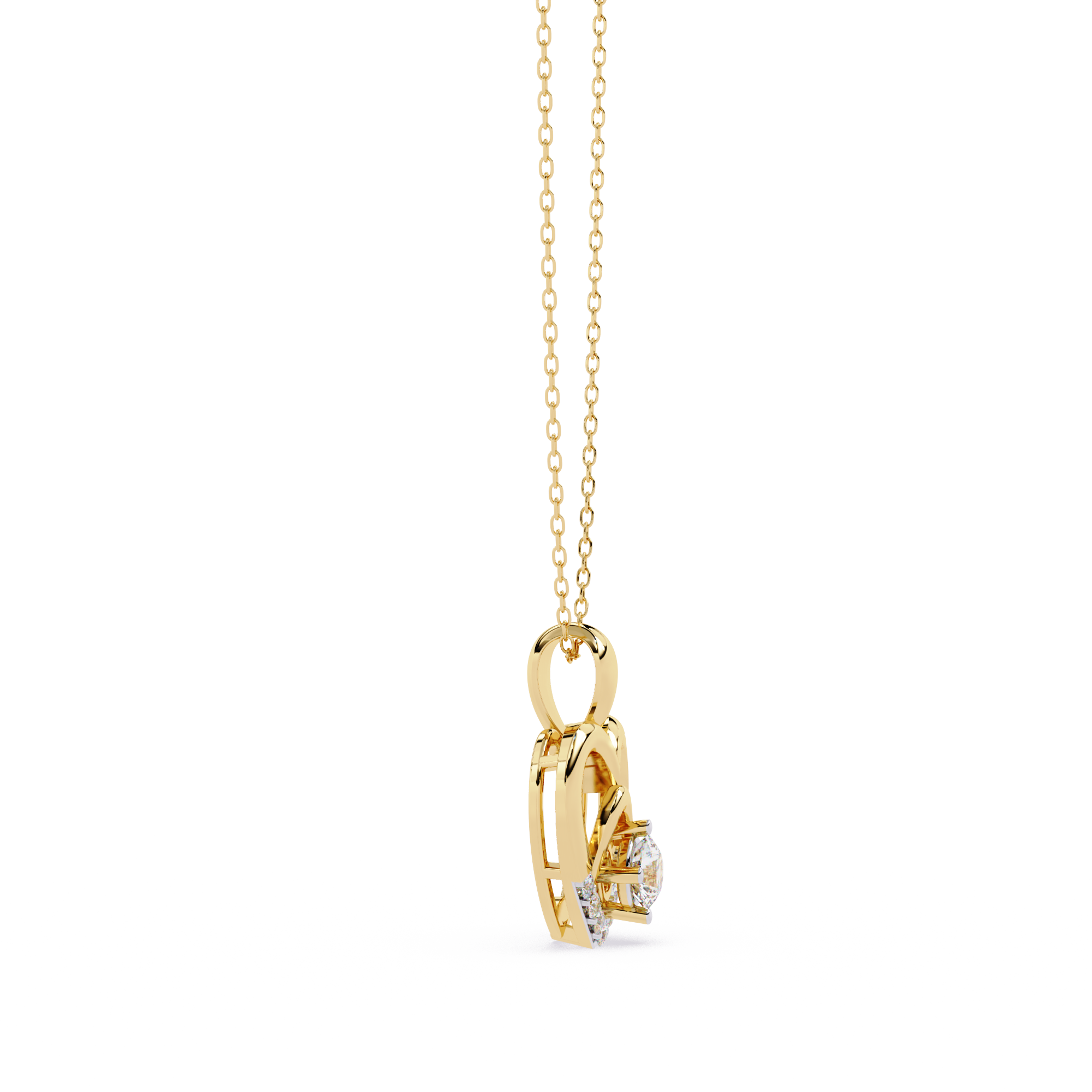 Love Diamond Pendants