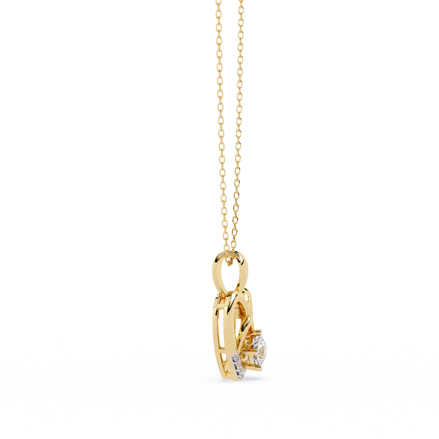 Love Diamond Pendants
