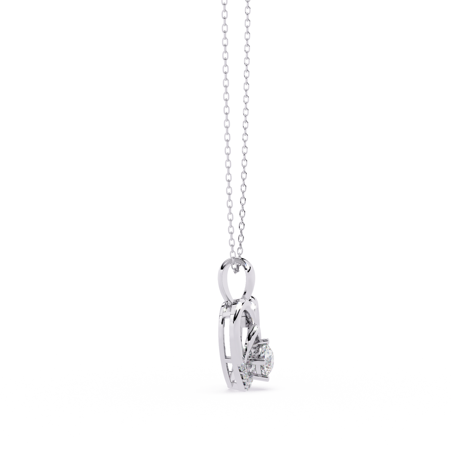 Love Diamond Pendants