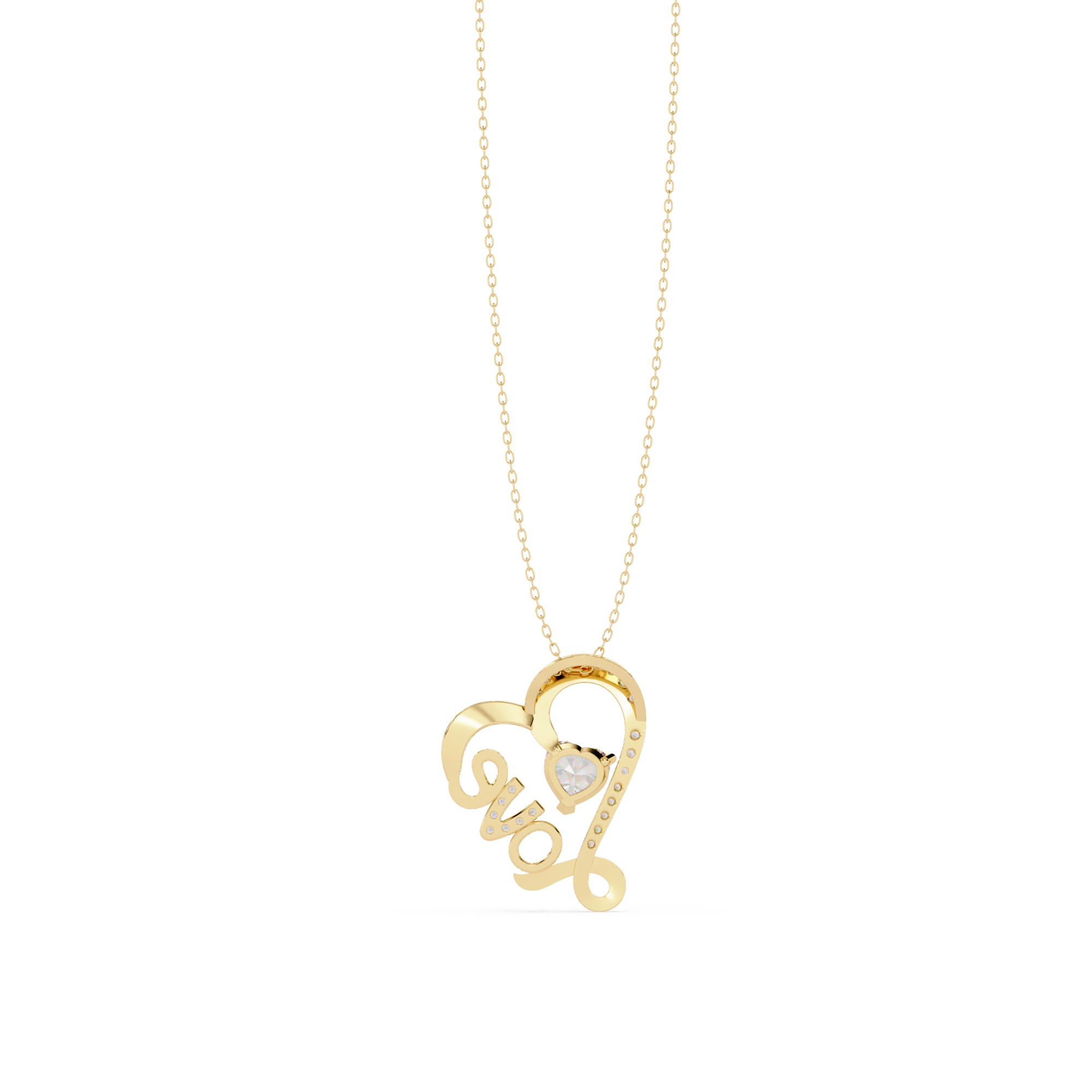Heart Love Necklace
