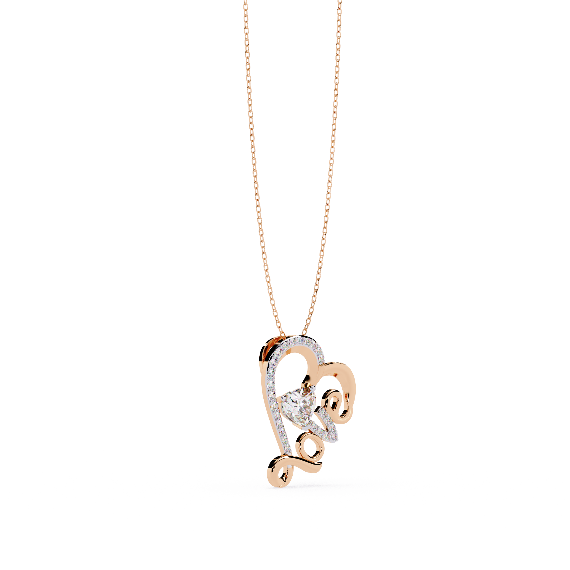 Heart Love Necklace
