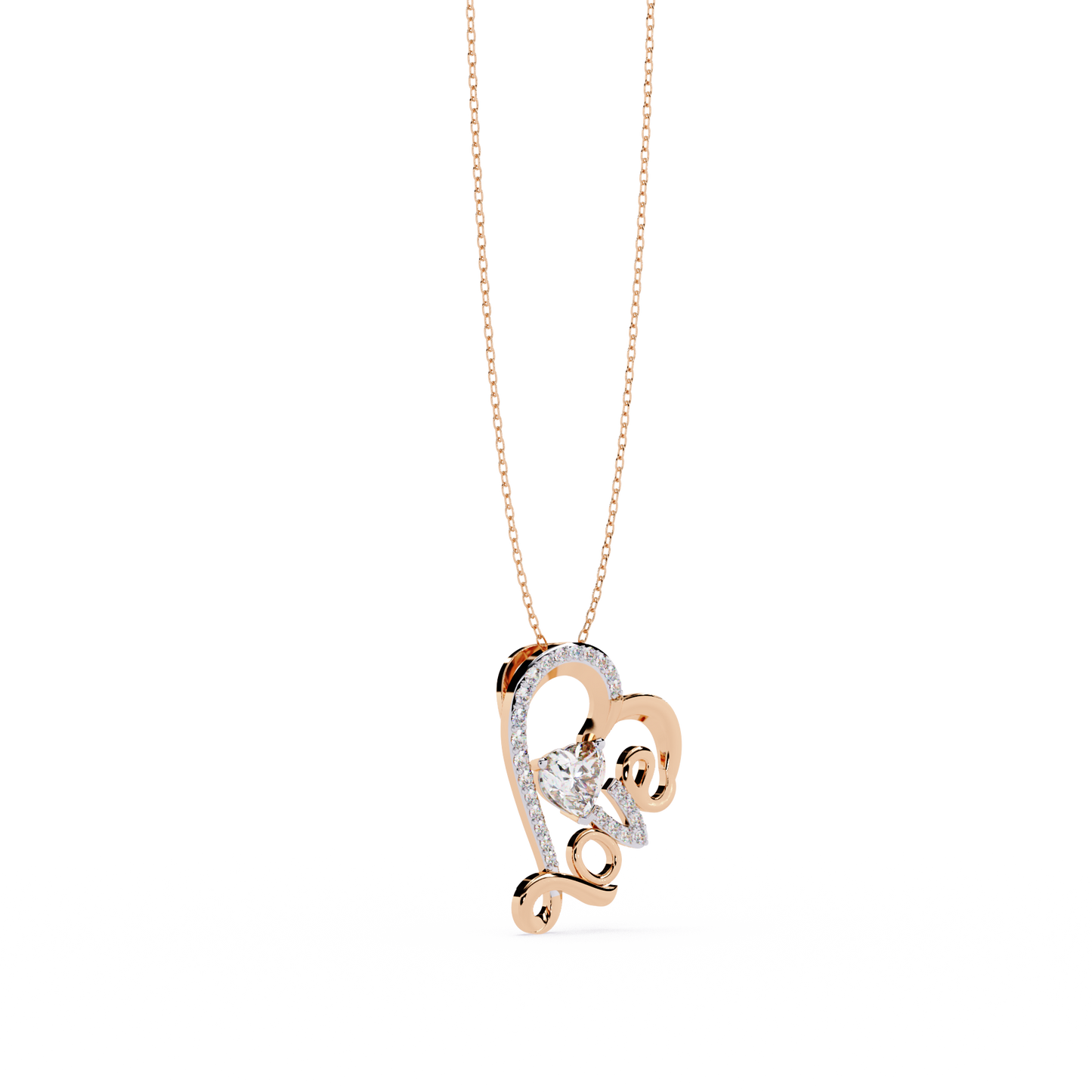 Heart Love Necklace