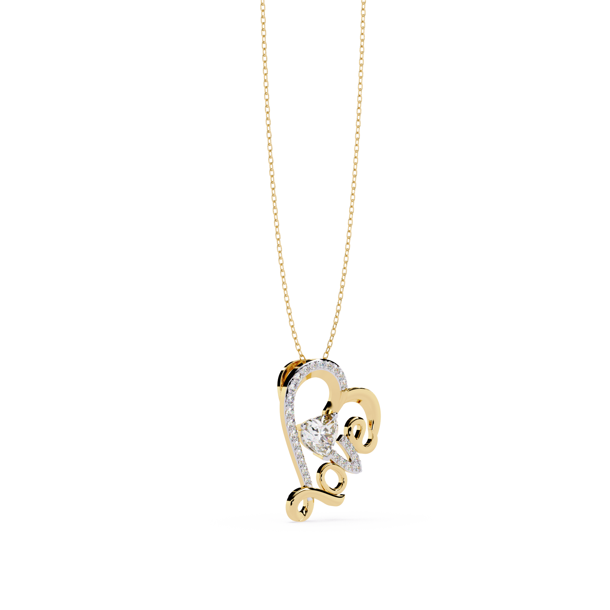 Heart Love Necklace