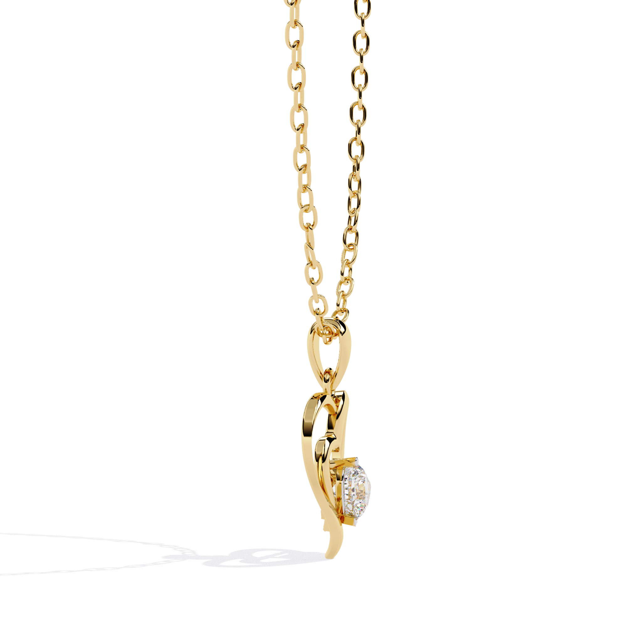 Diamond Heart Pendant