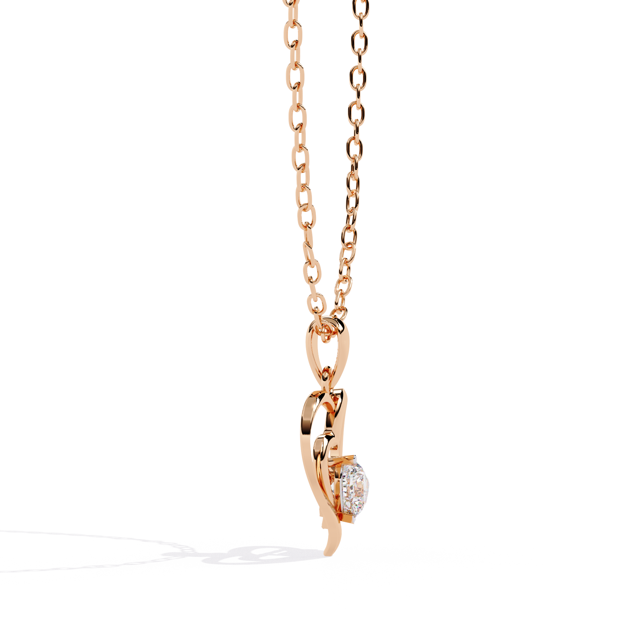 Diamond Heart Pendant