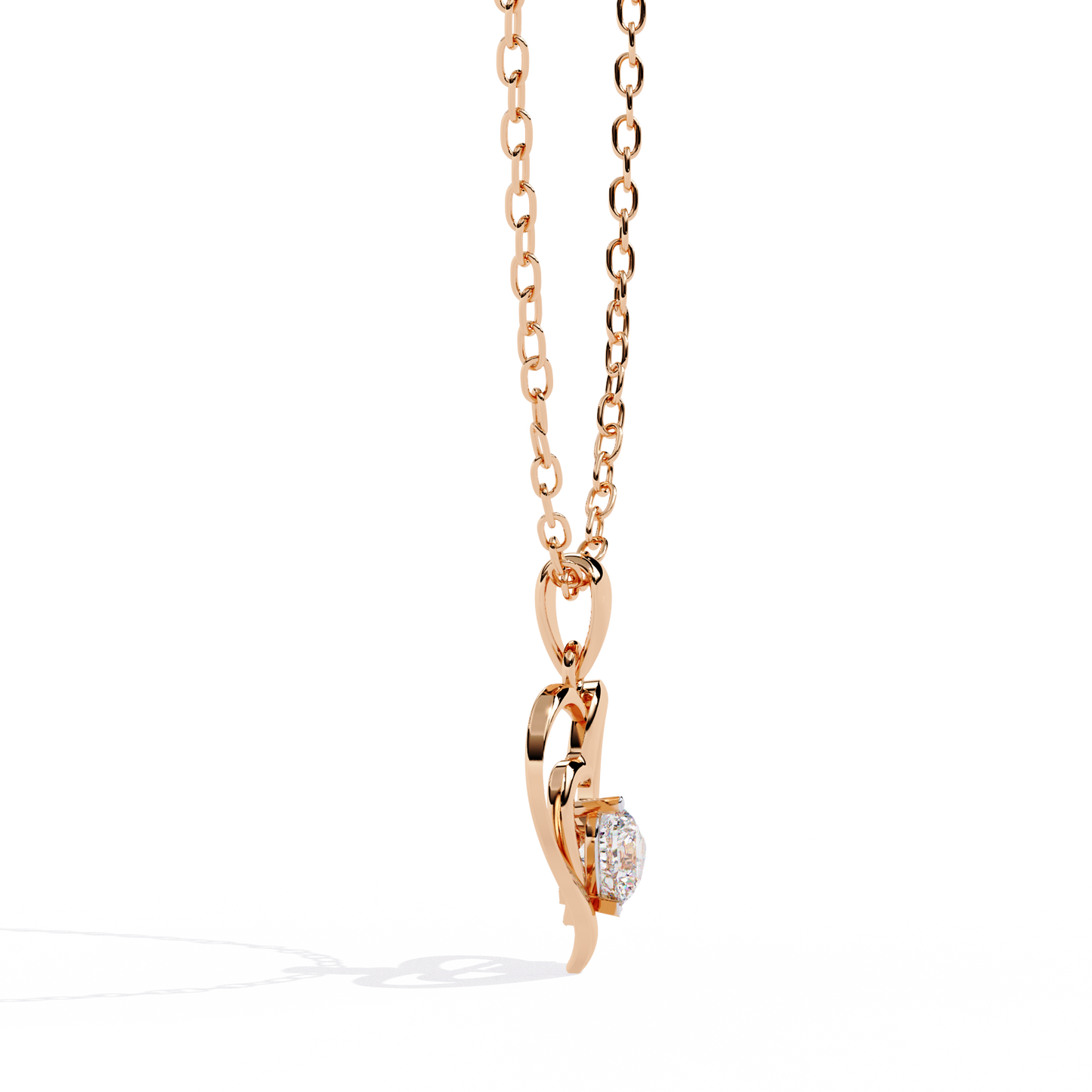 Diamond Heart Pendant