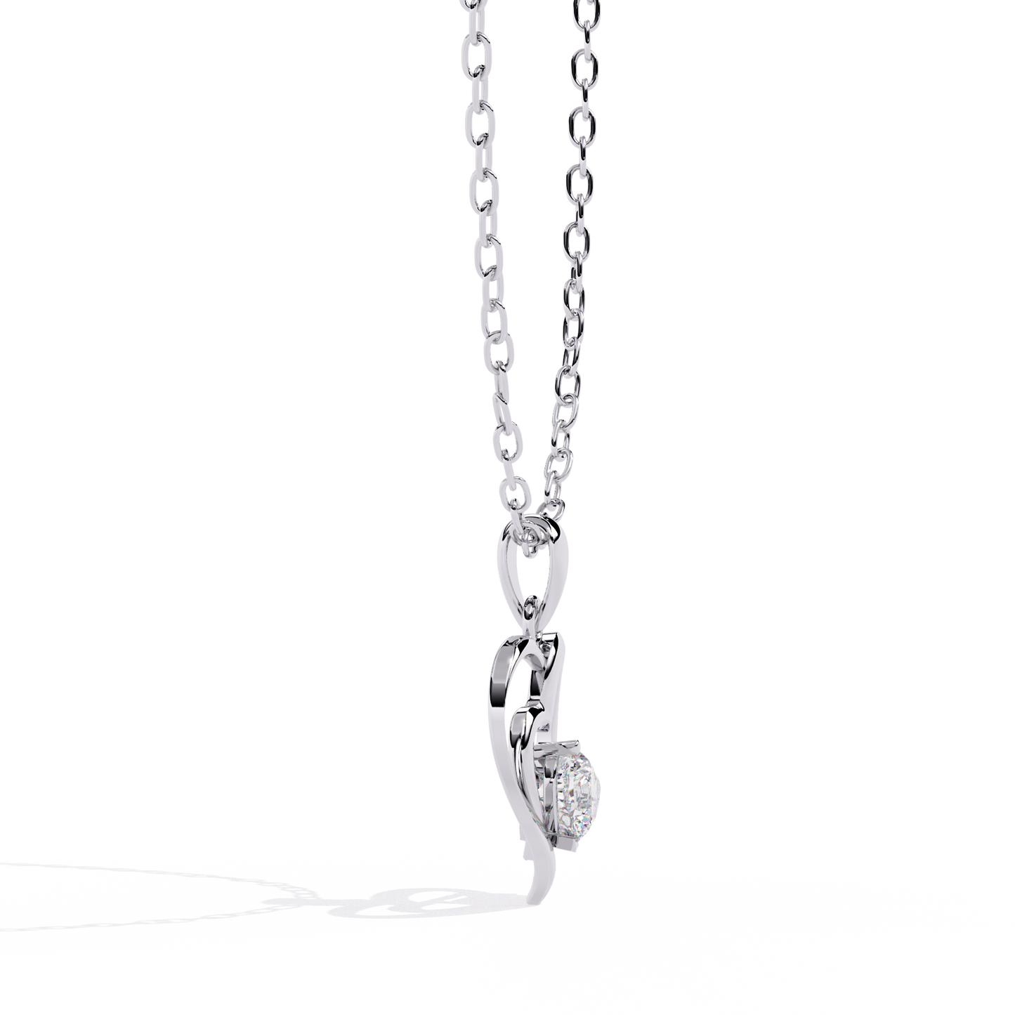 Diamond Heart Pendant