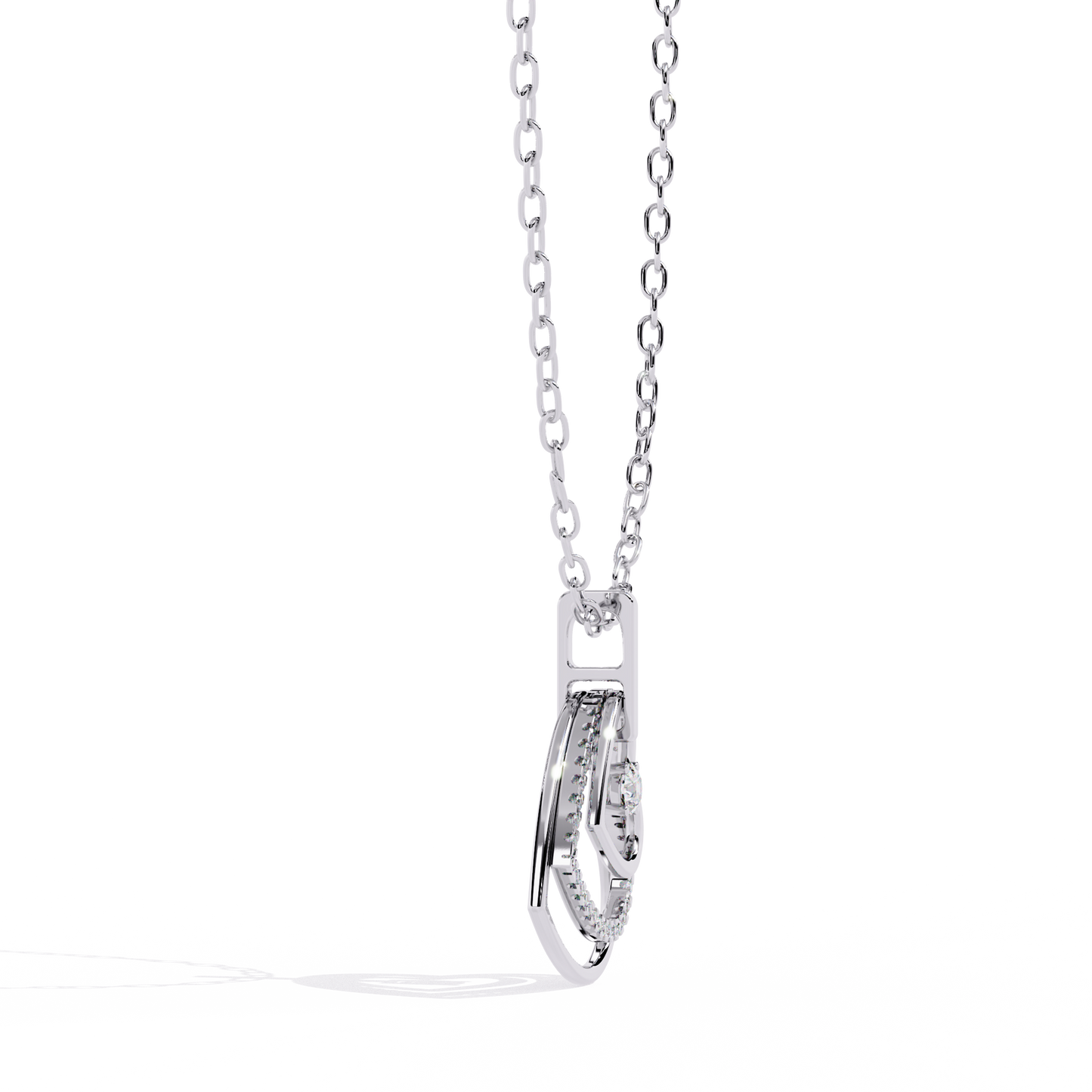Three Heart Necklace