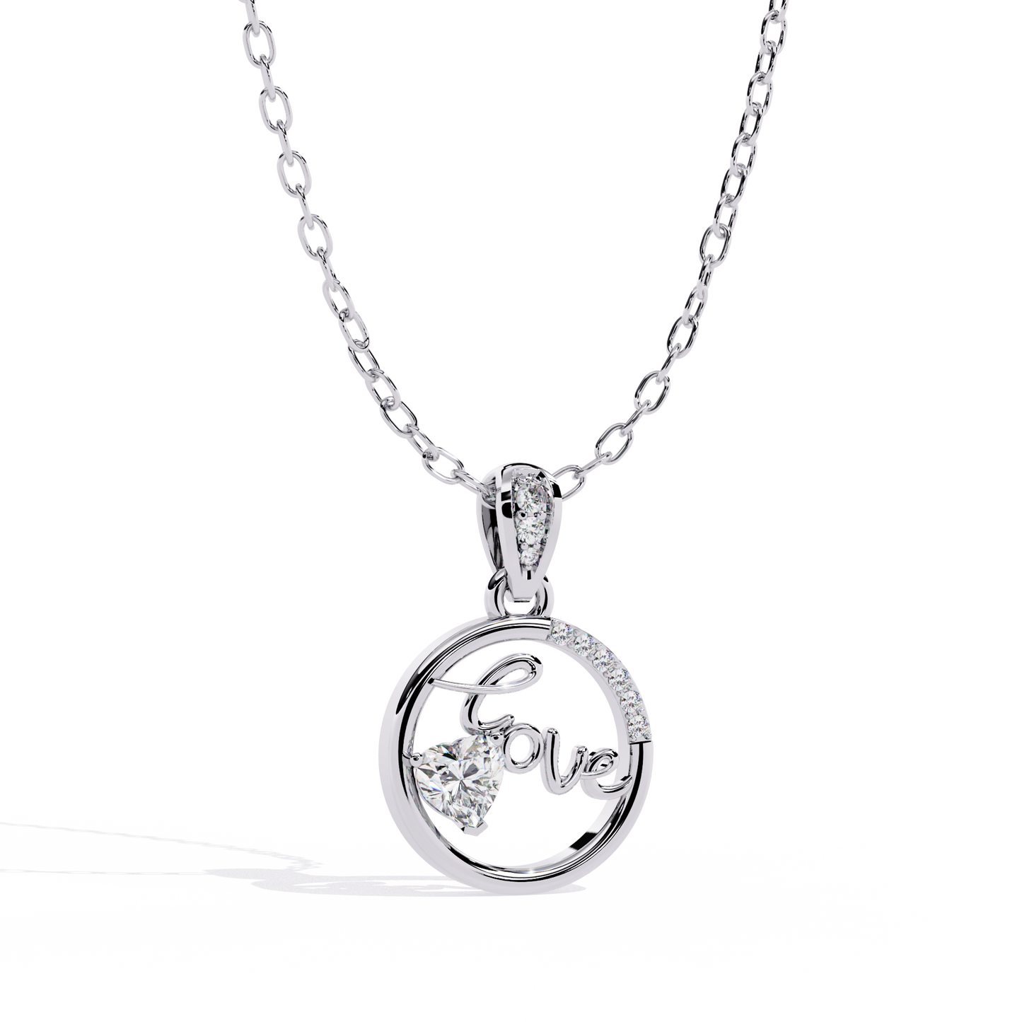 Engagement Love Pendant