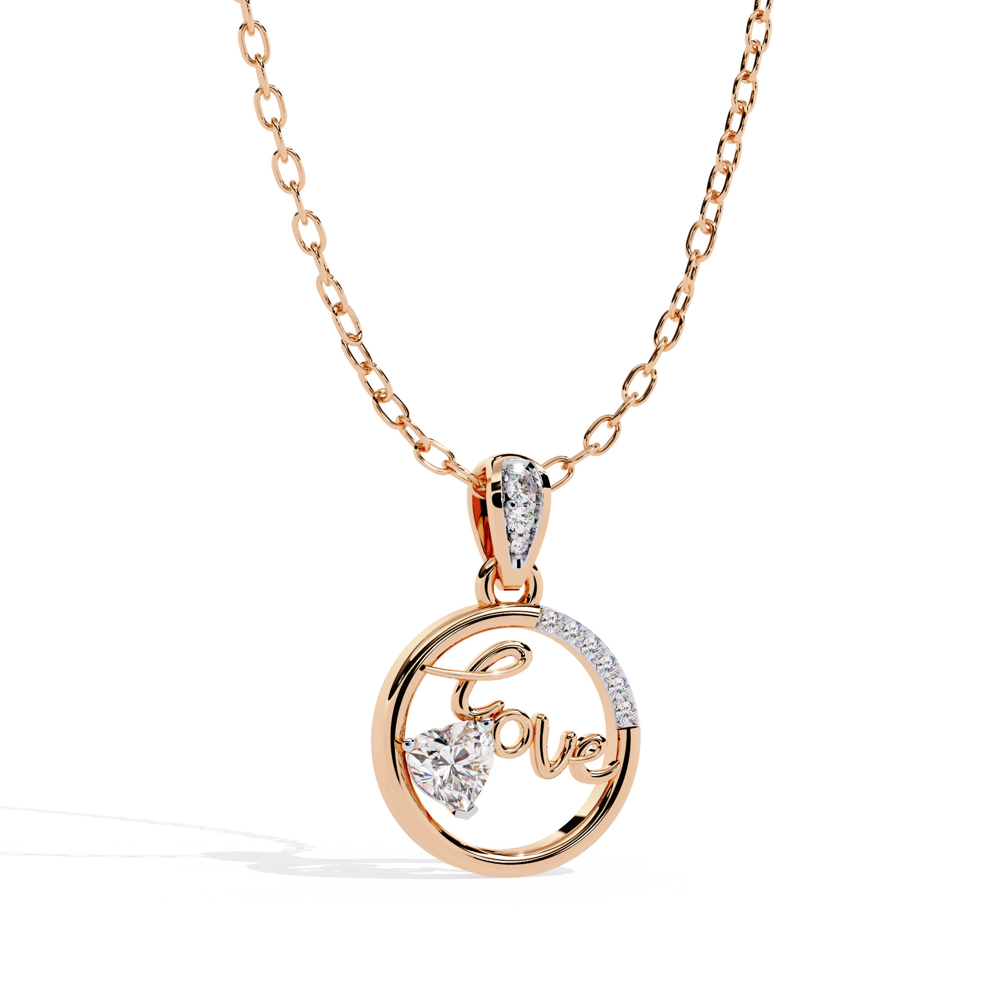 Engagement Love Pendant