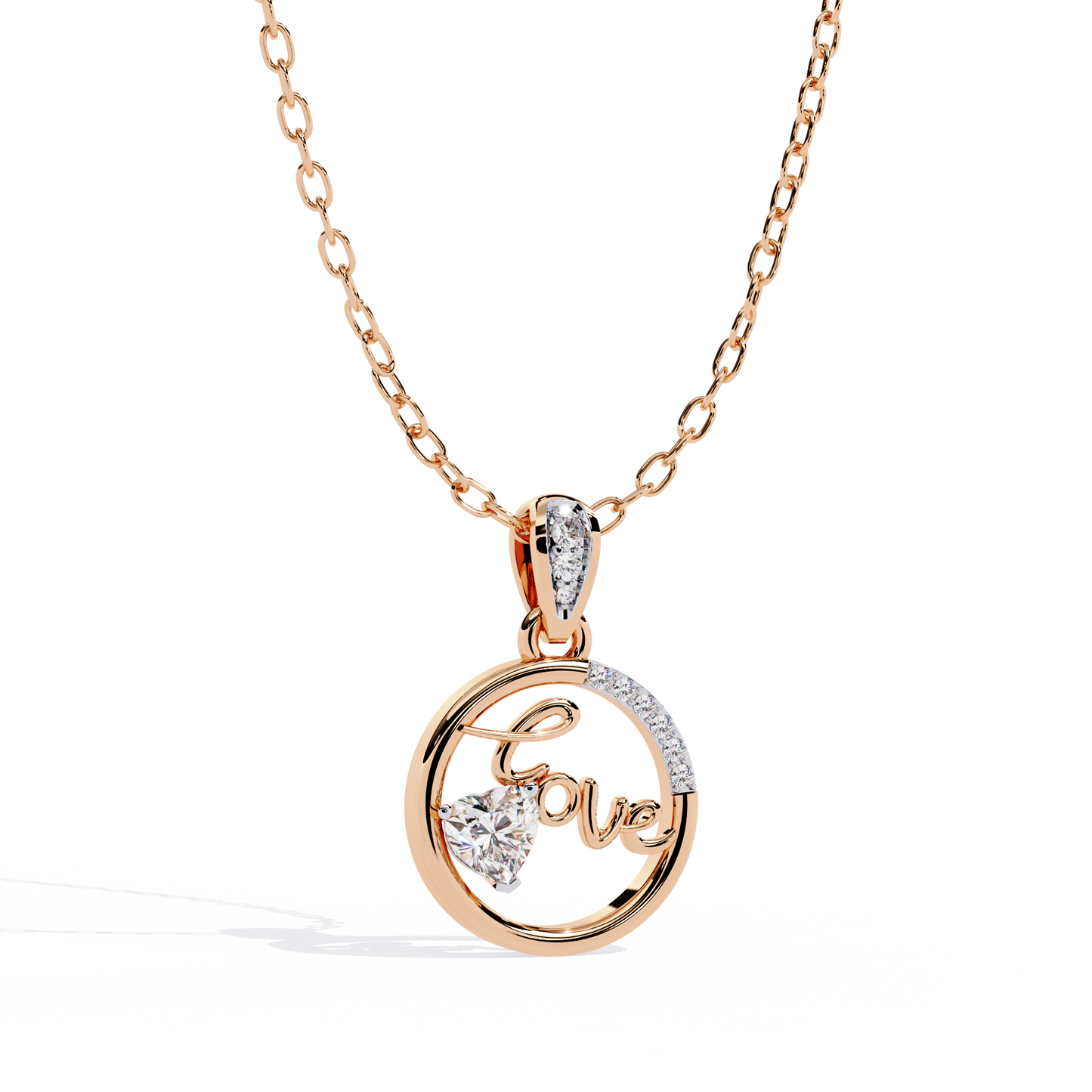 Engagement Love Pendant