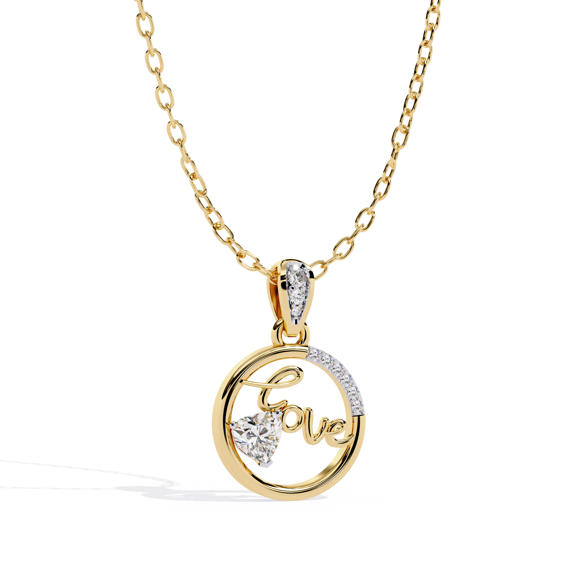 Engagement Love Pendant