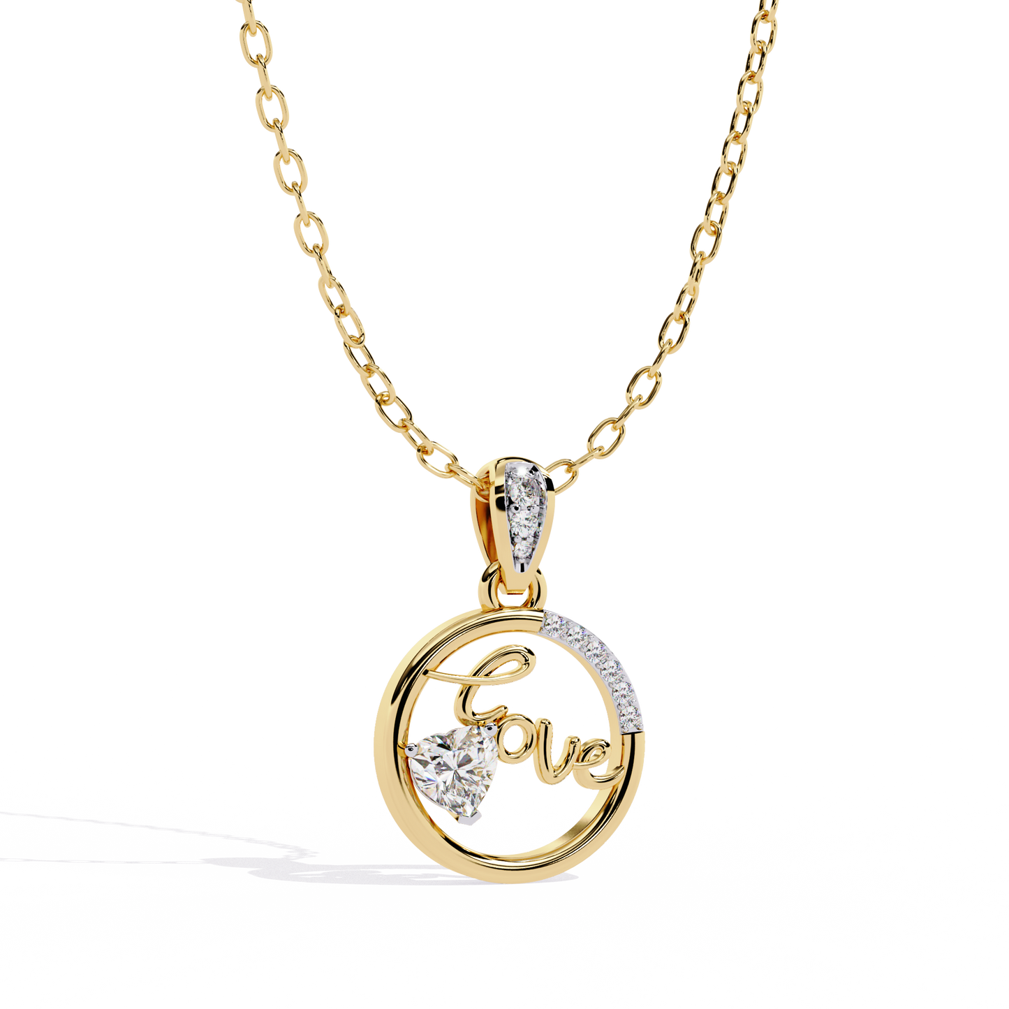 Engagement Love Pendant