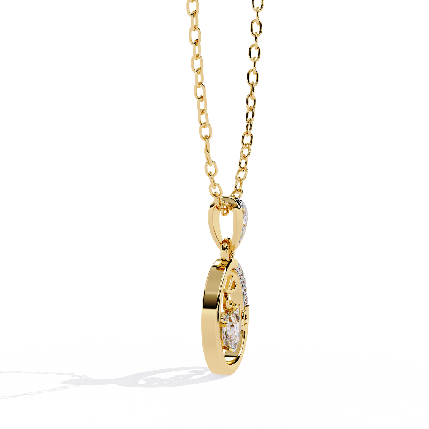 Engagement Love Pendant