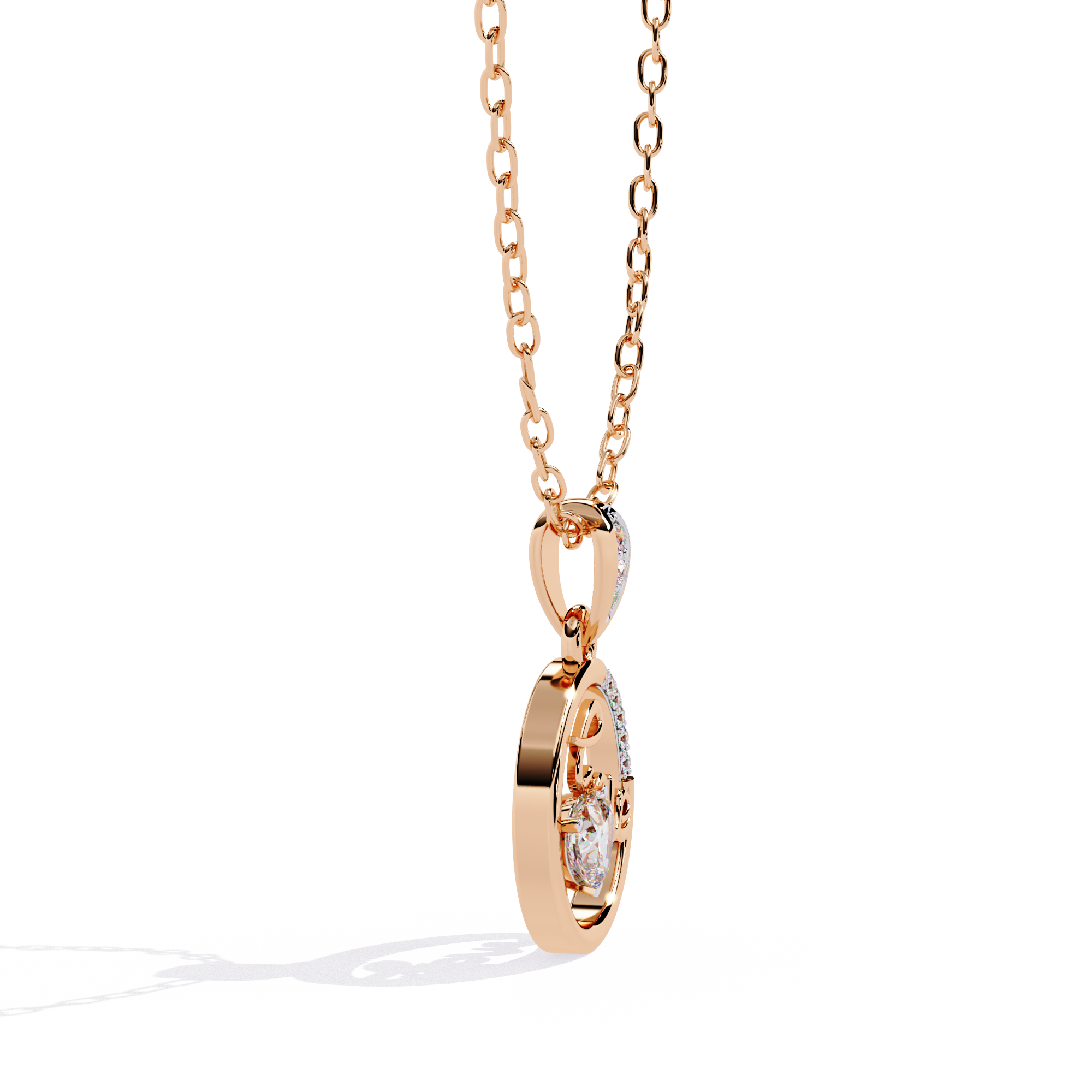 Engagement Love Pendant