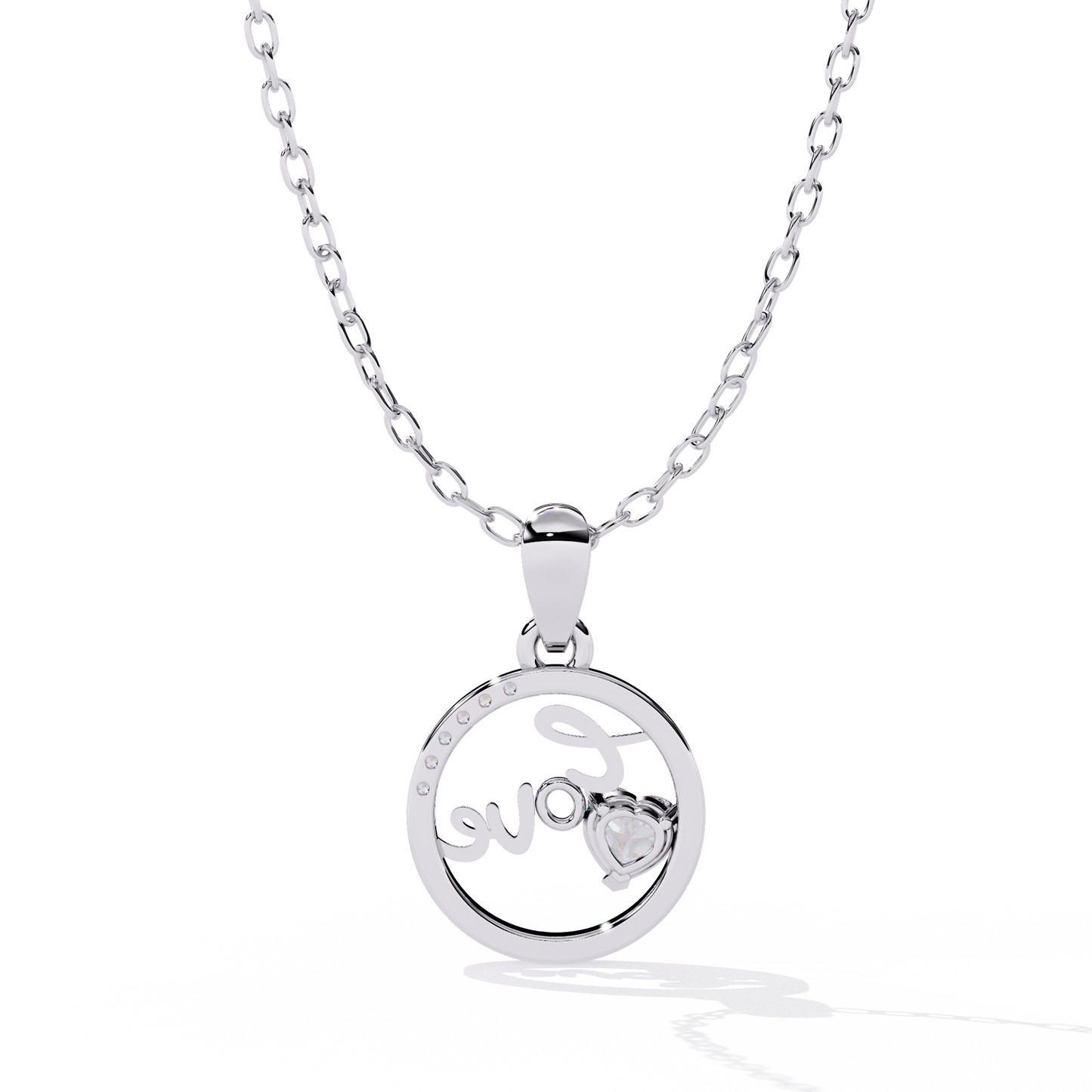 Engagement Love Pendant