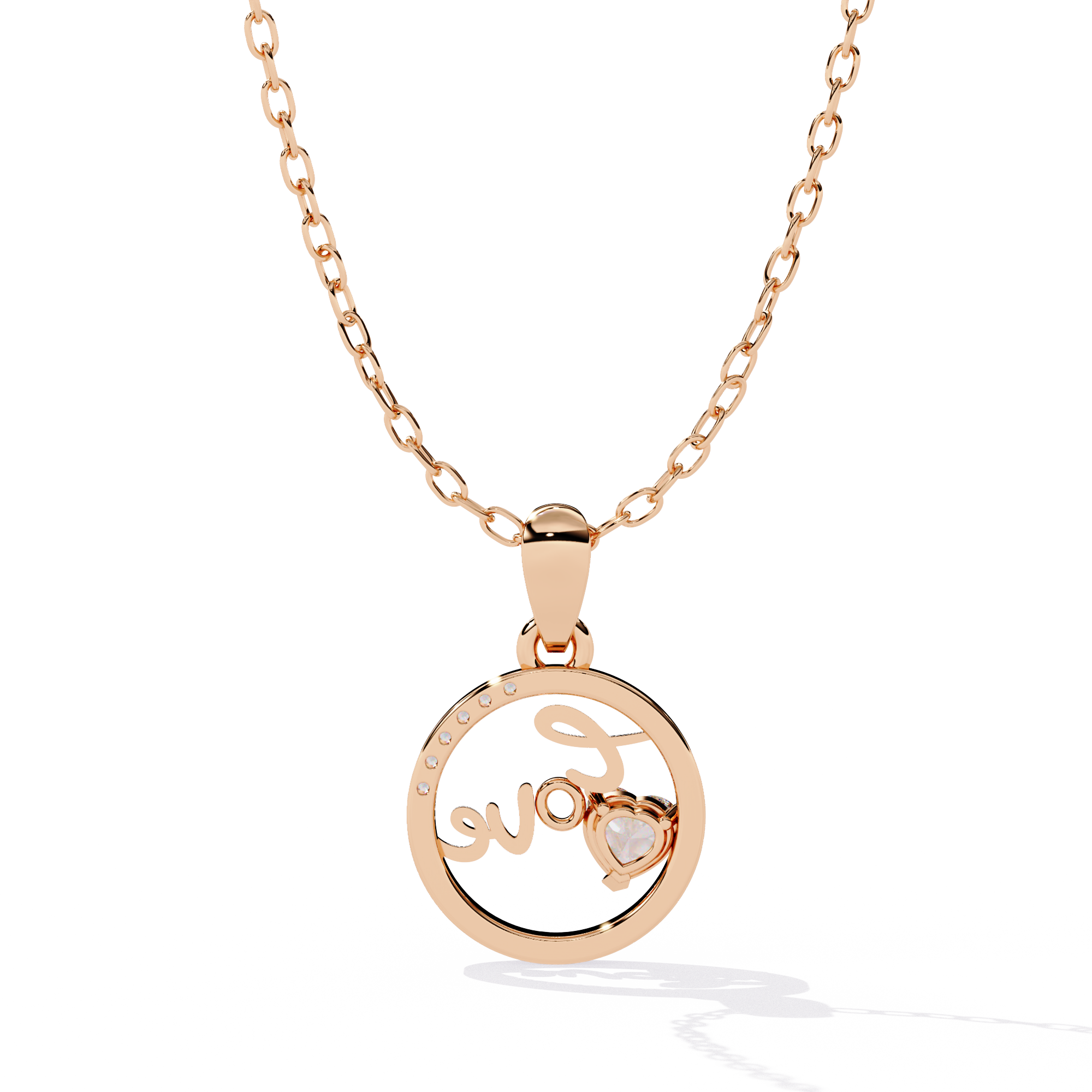 Engagement Love Pendant