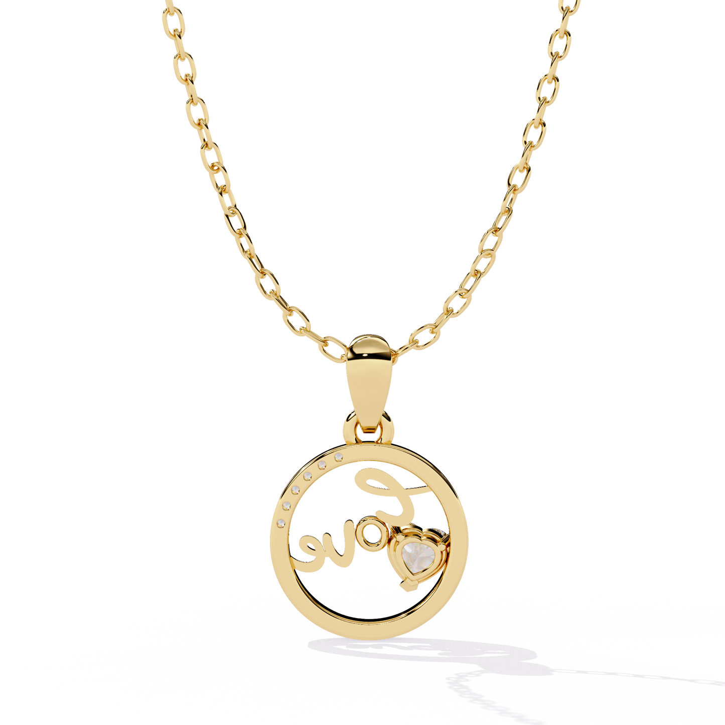 Engagement Love Pendant