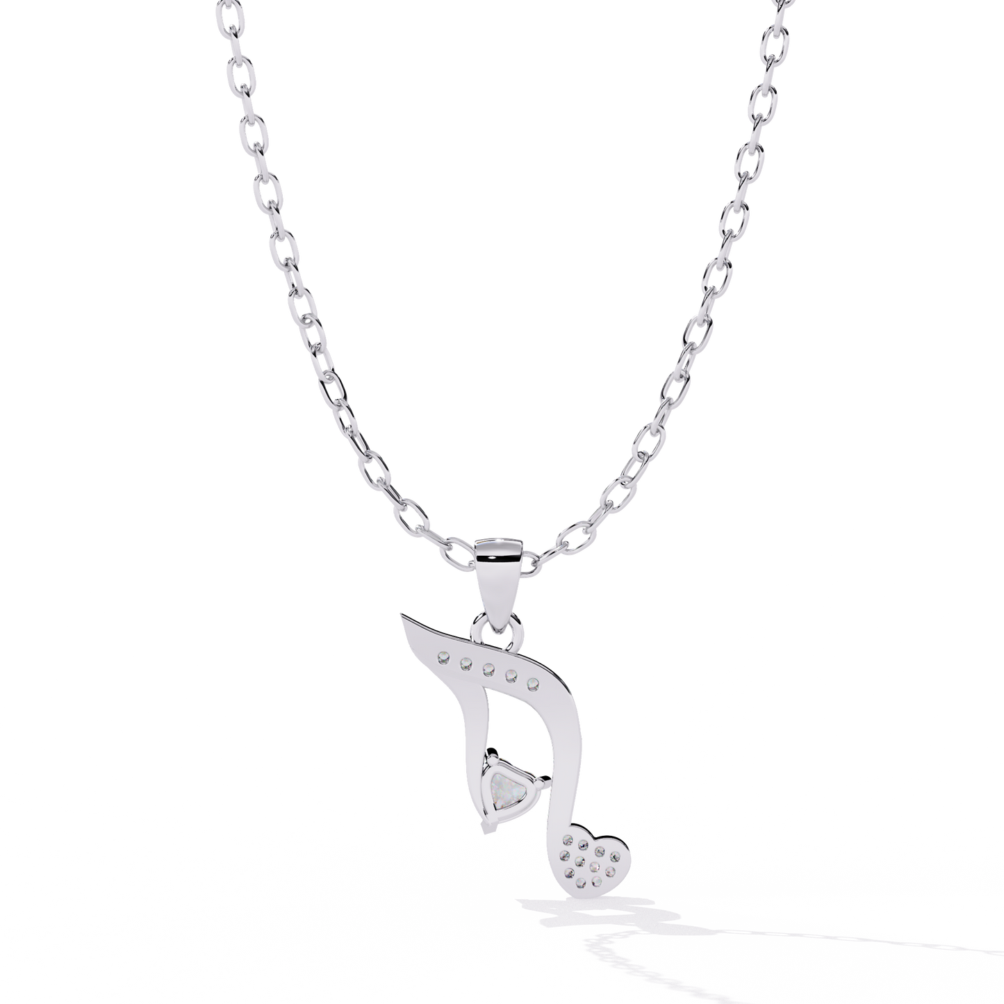Music Star Lab Grown Diamond Pendant