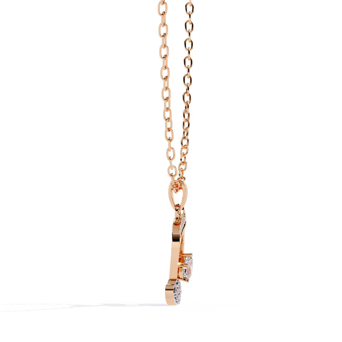 Music Star Lab Grown Diamond Pendant