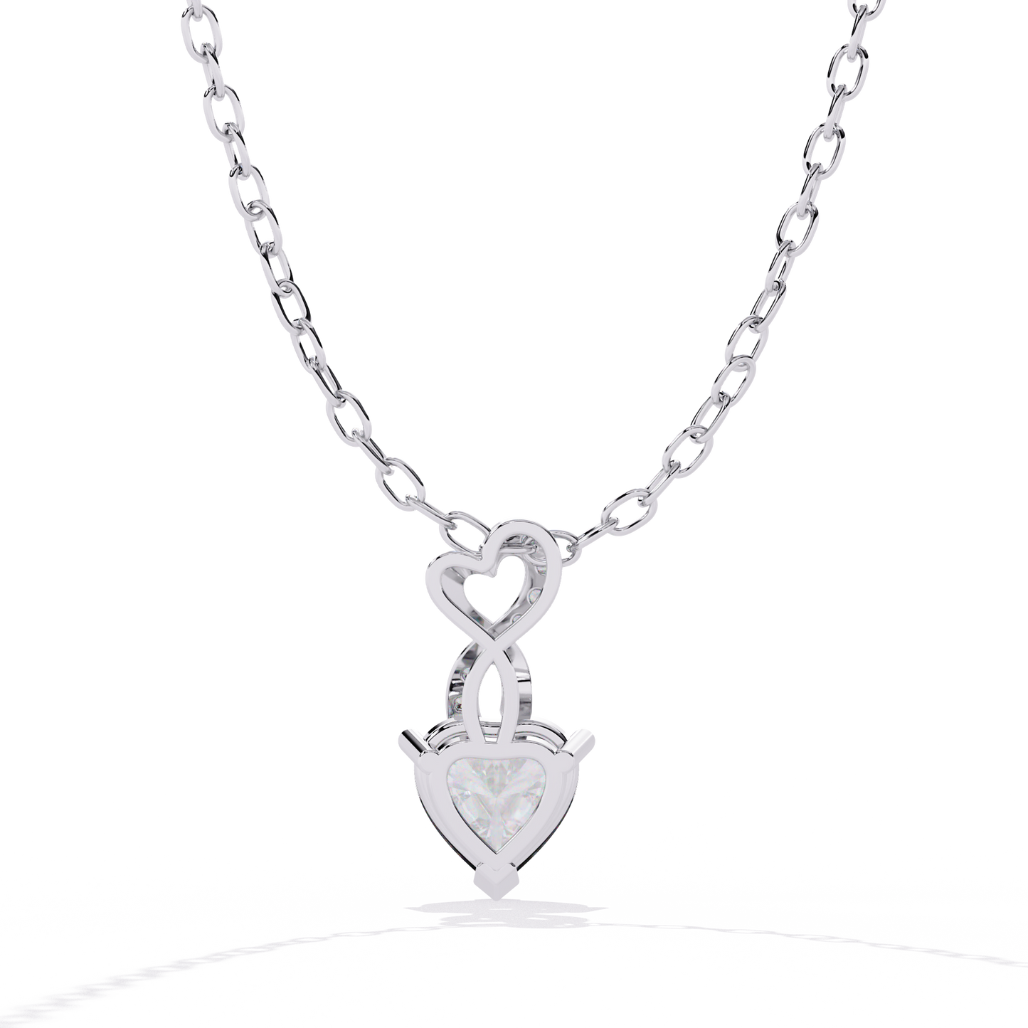 Sparkling Lab Grown Diamond Pendant