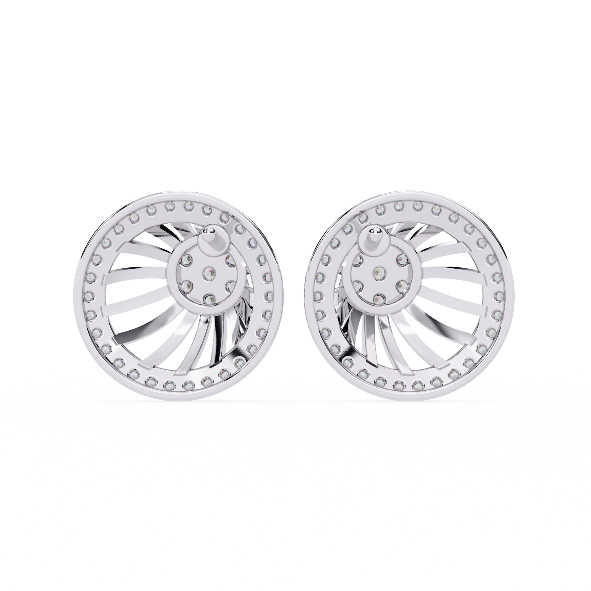 Lab Grown Diamond Party Wear Earrings