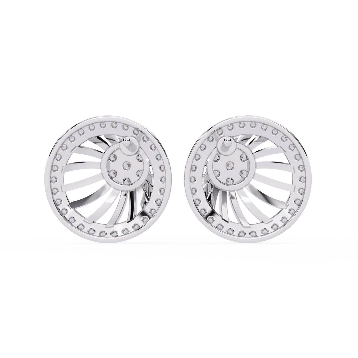Lab Grown Diamond Party Wear Earrings