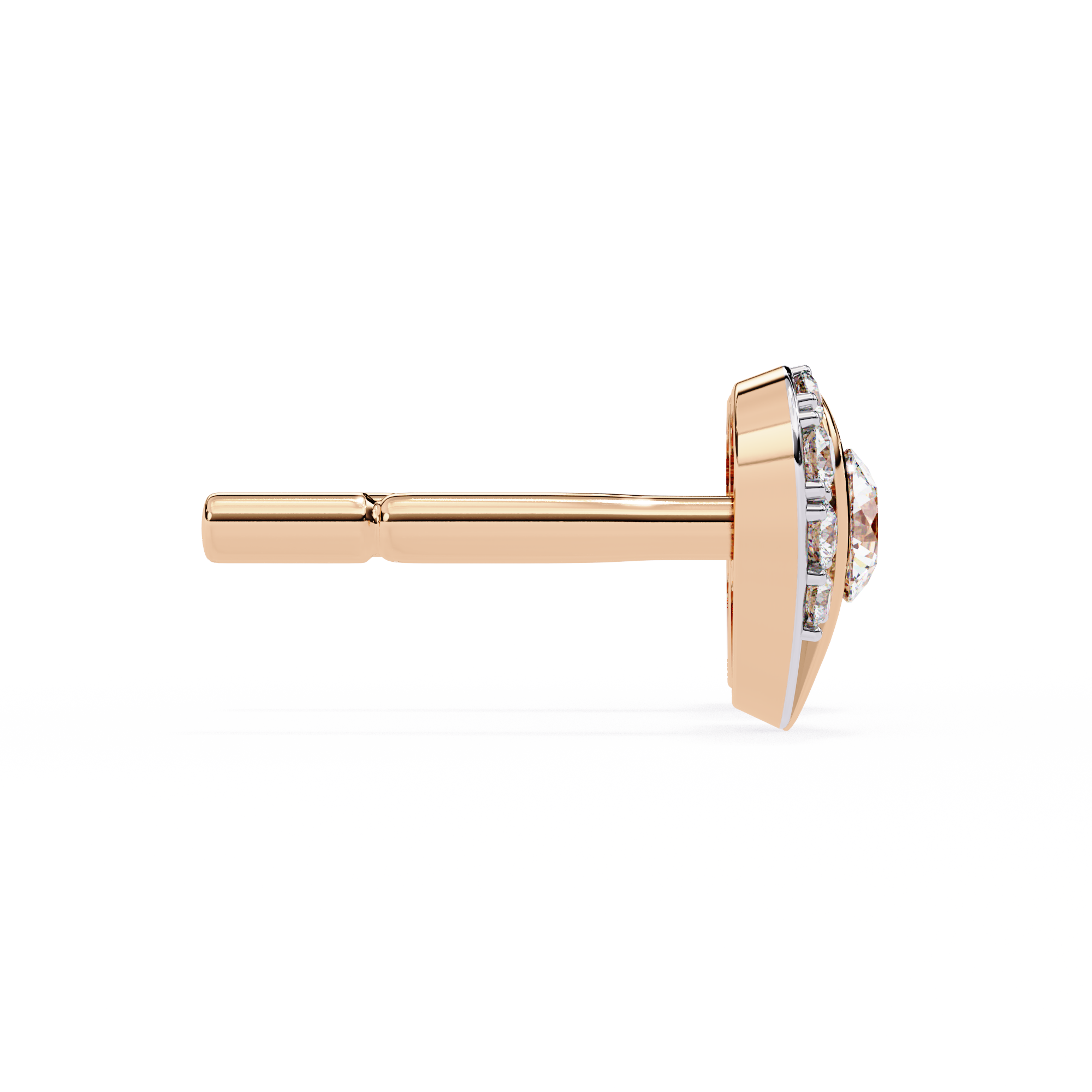 Classic Heart Cluster Lab Grown Diamond Earrings
