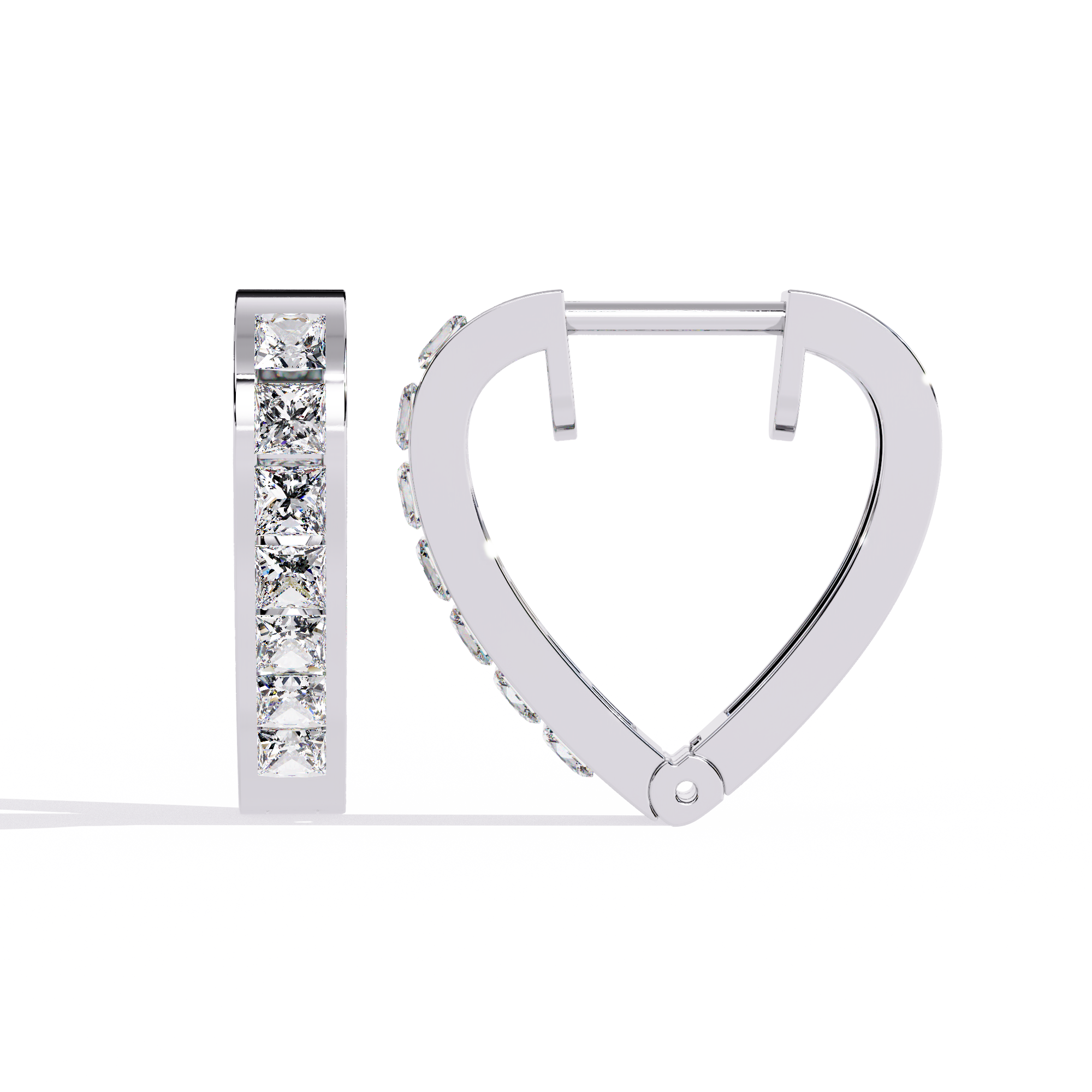 Celestial Frame Diamond Earrings