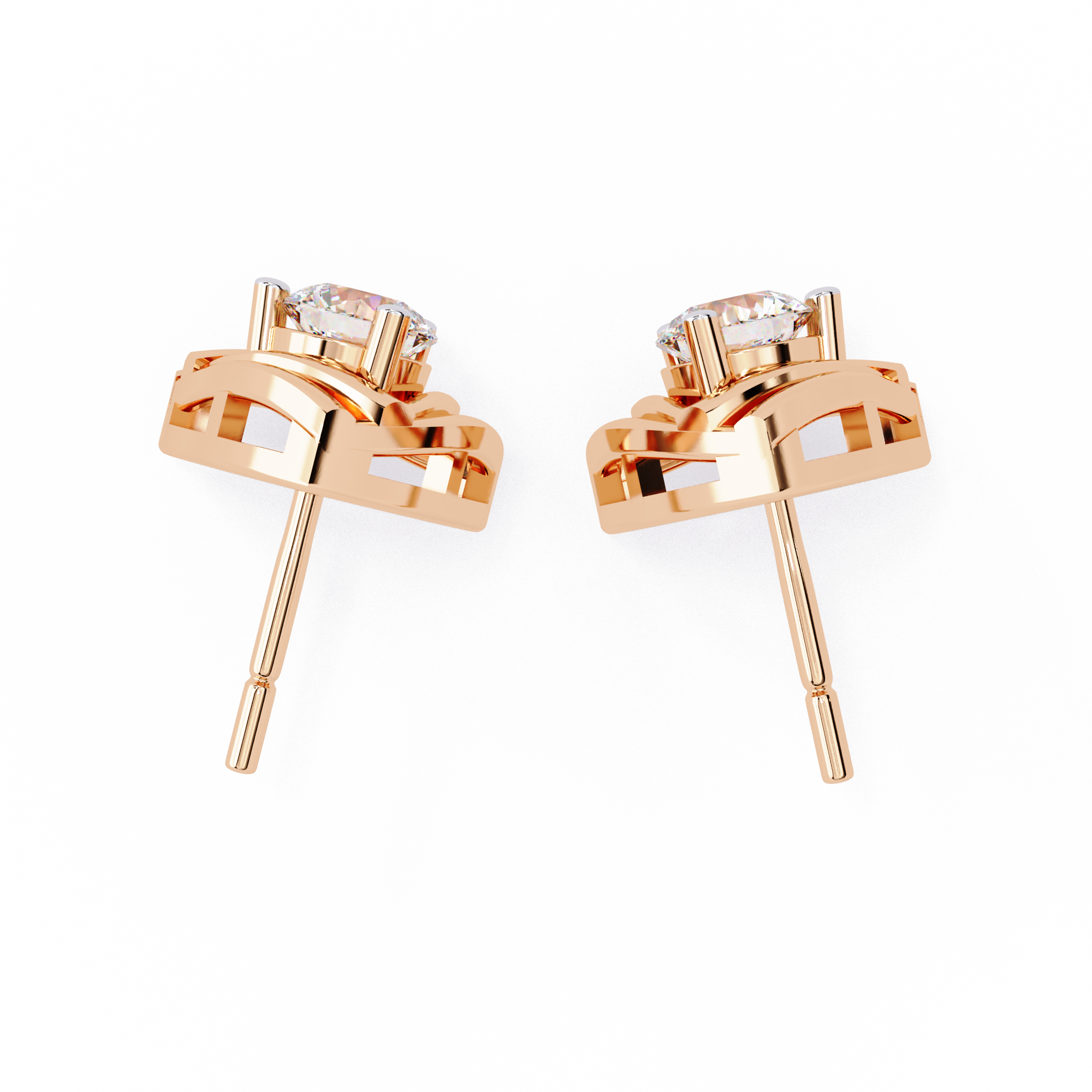 The Perfect Small Lab grown Diamond Studs Timeless