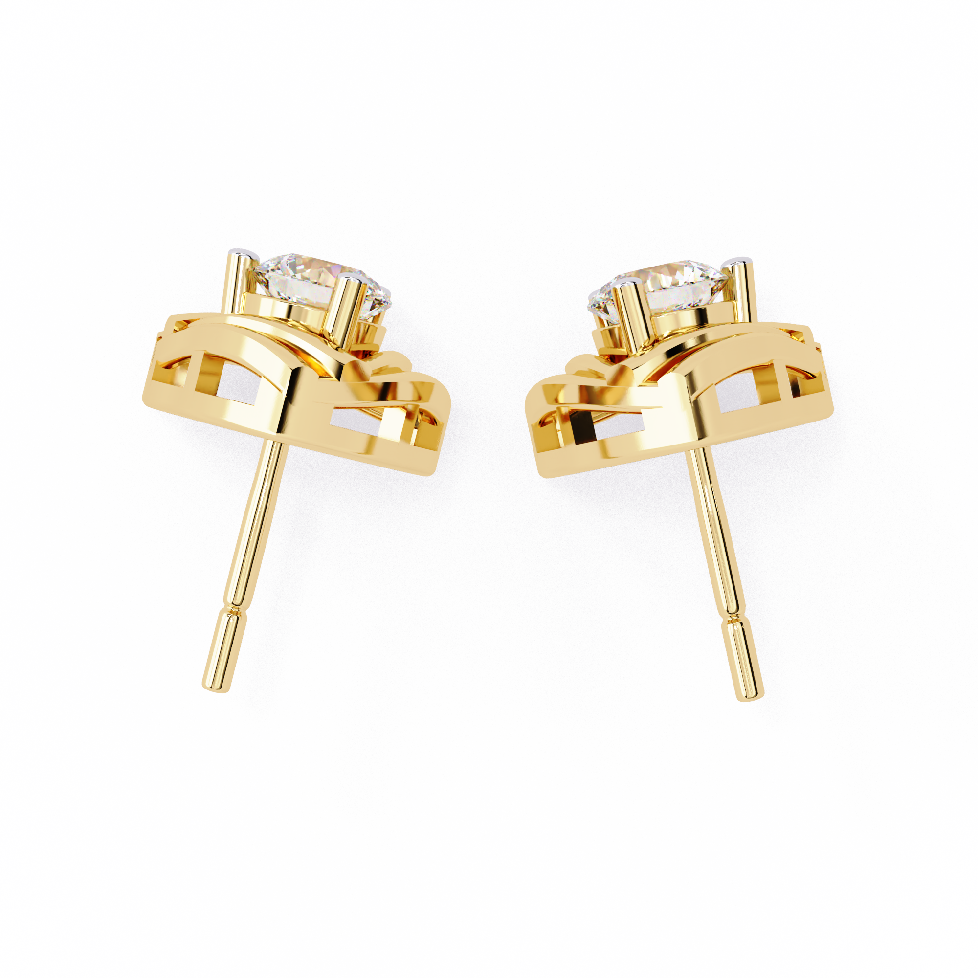The Perfect Small Lab grown Diamond Studs Timeless