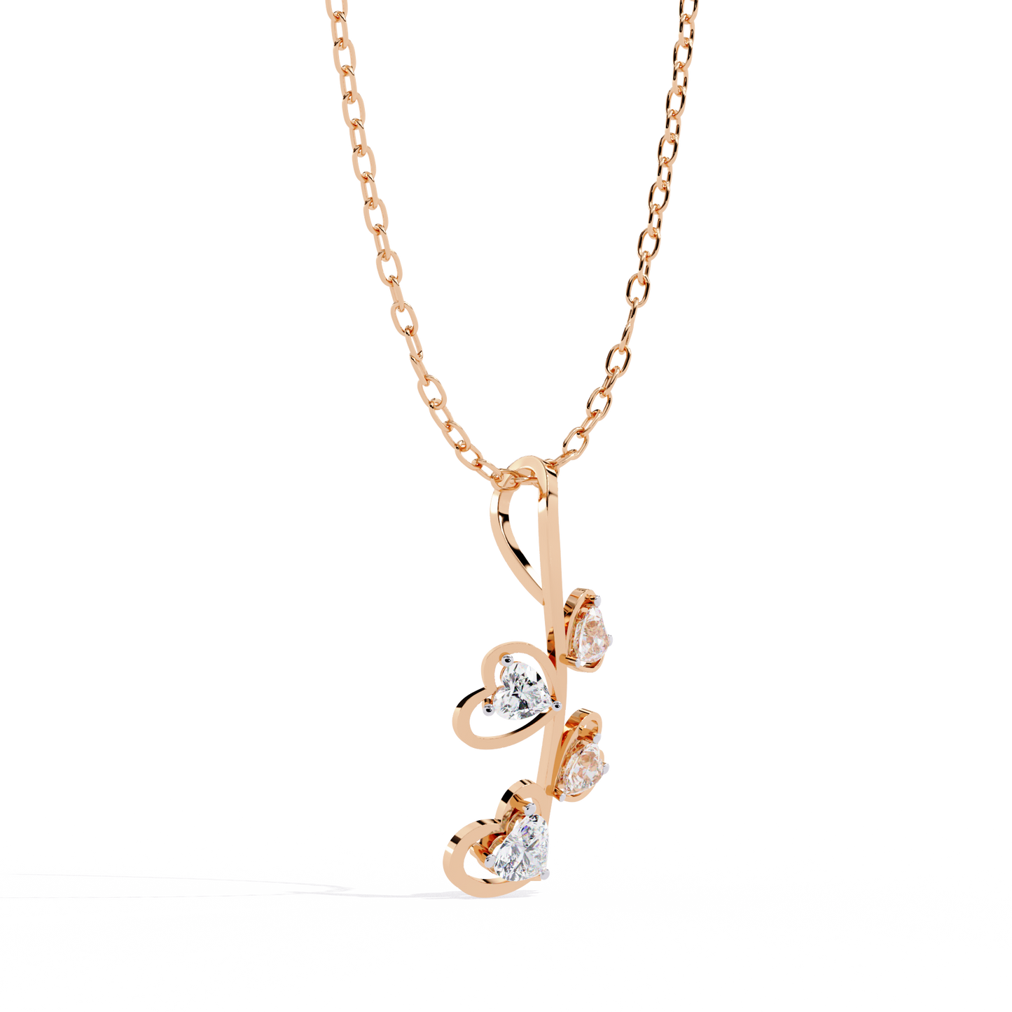 Spring Lab-Grown Heart Shape Diamond Solitaire