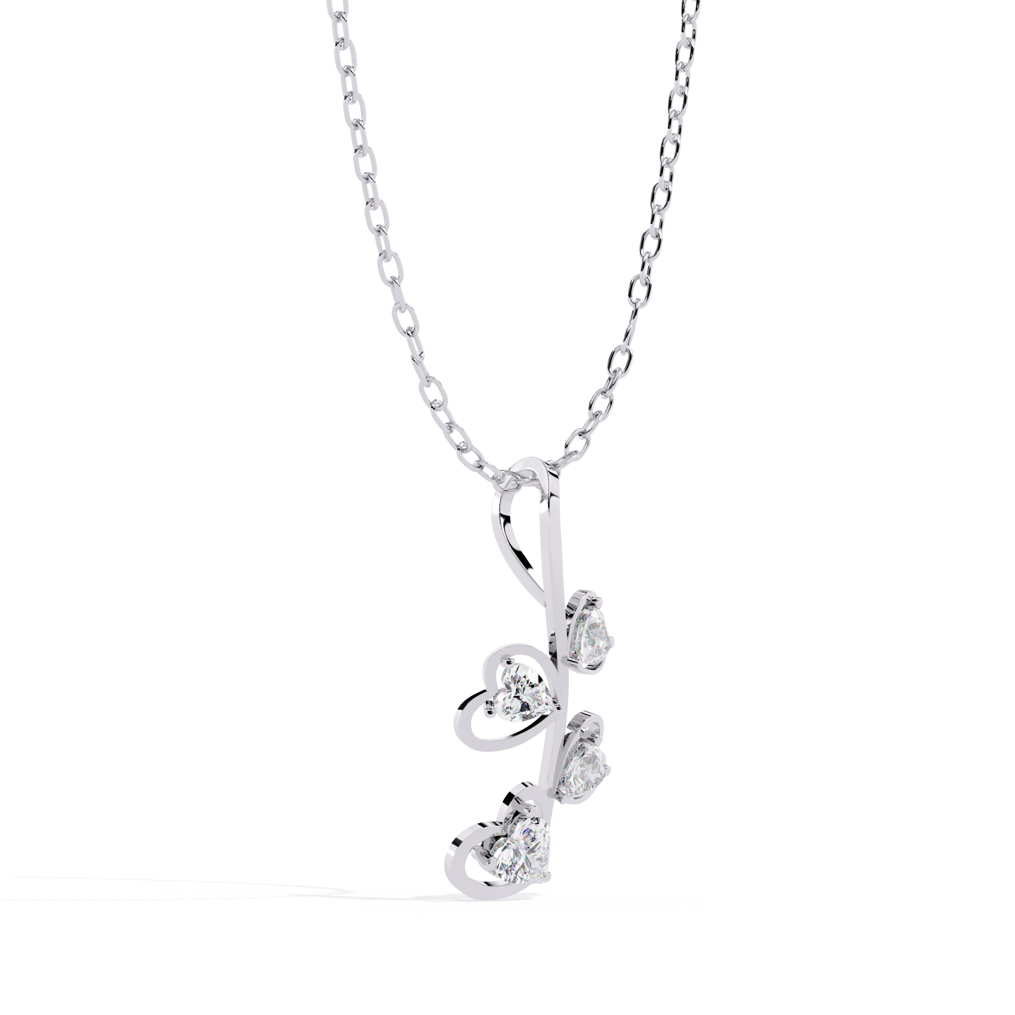 Spring Lab-Grown Heart Shape Diamond Solitaire