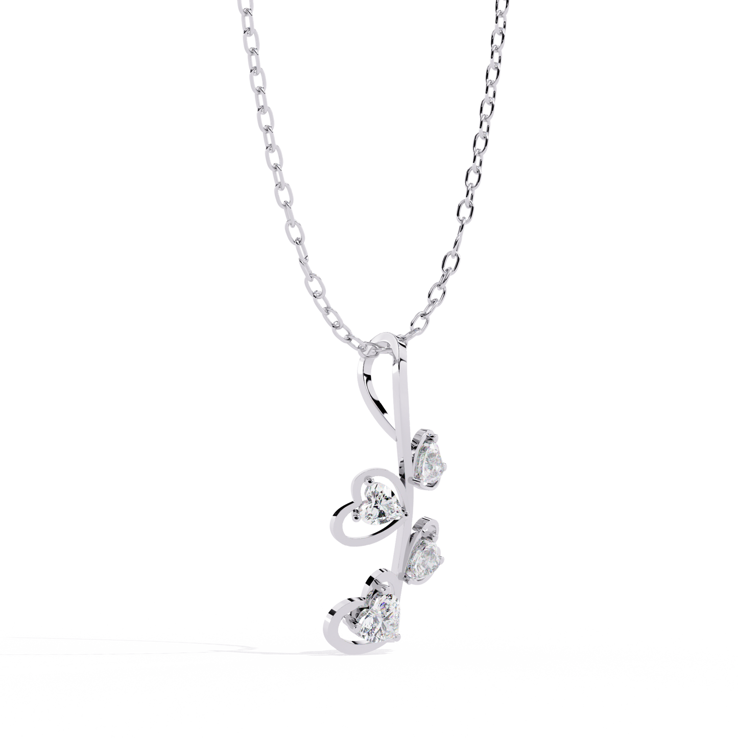 Spring Lab-Grown Heart Shape Diamond Solitaire