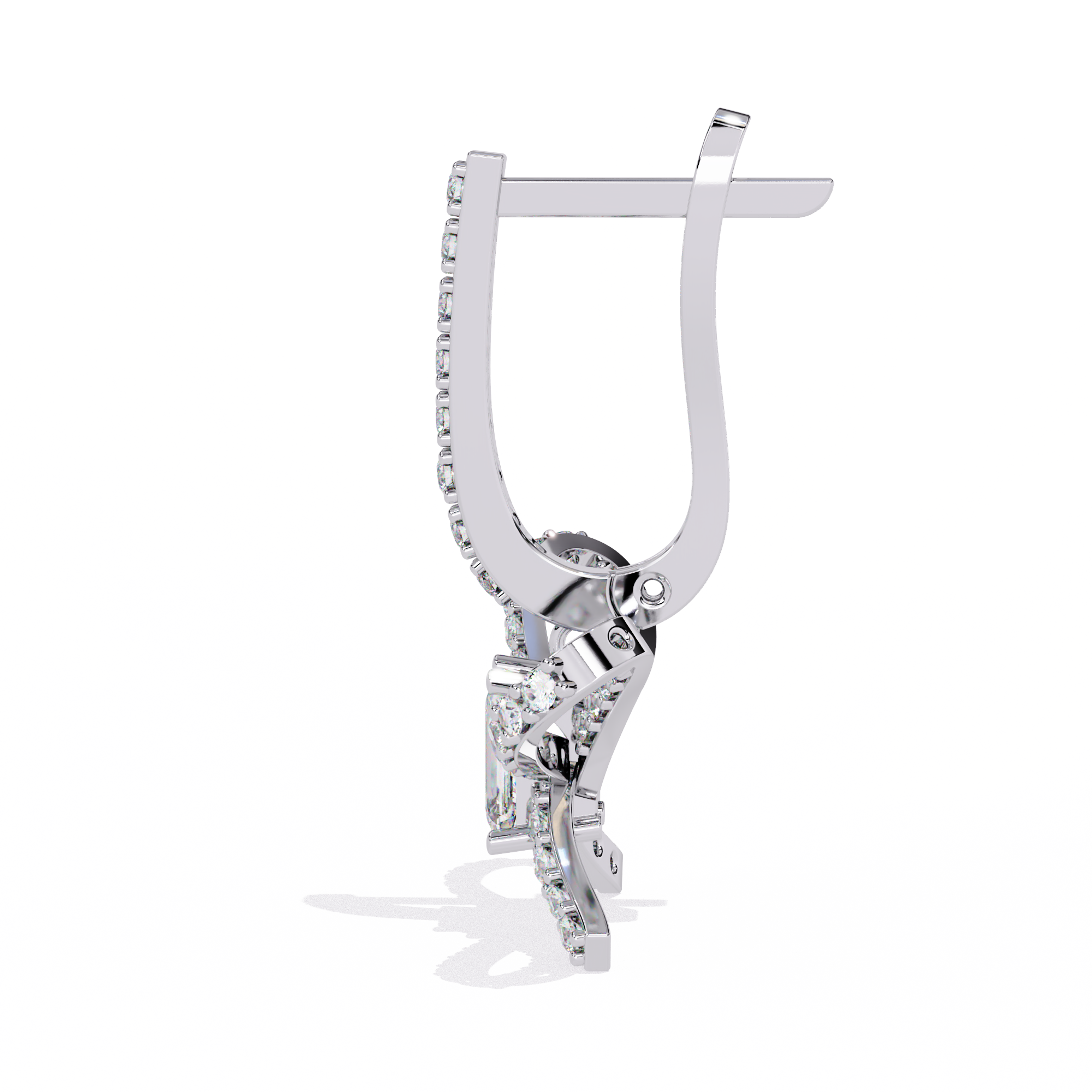 Tiny Bow Stud Earrings | Bow-inspired Lab-grown Diamond