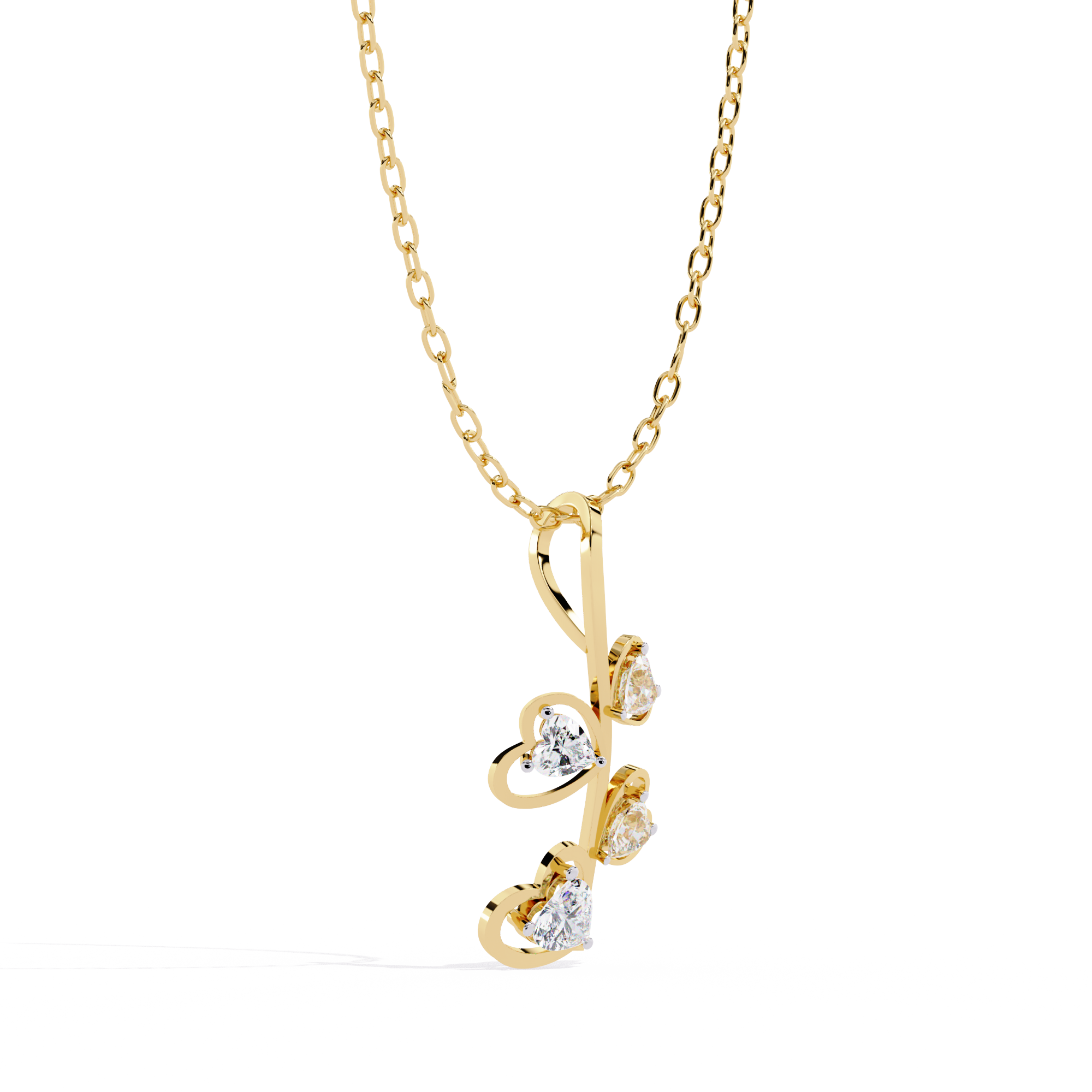 Spring Lab-Grown Heart Shape Diamond Solitaire